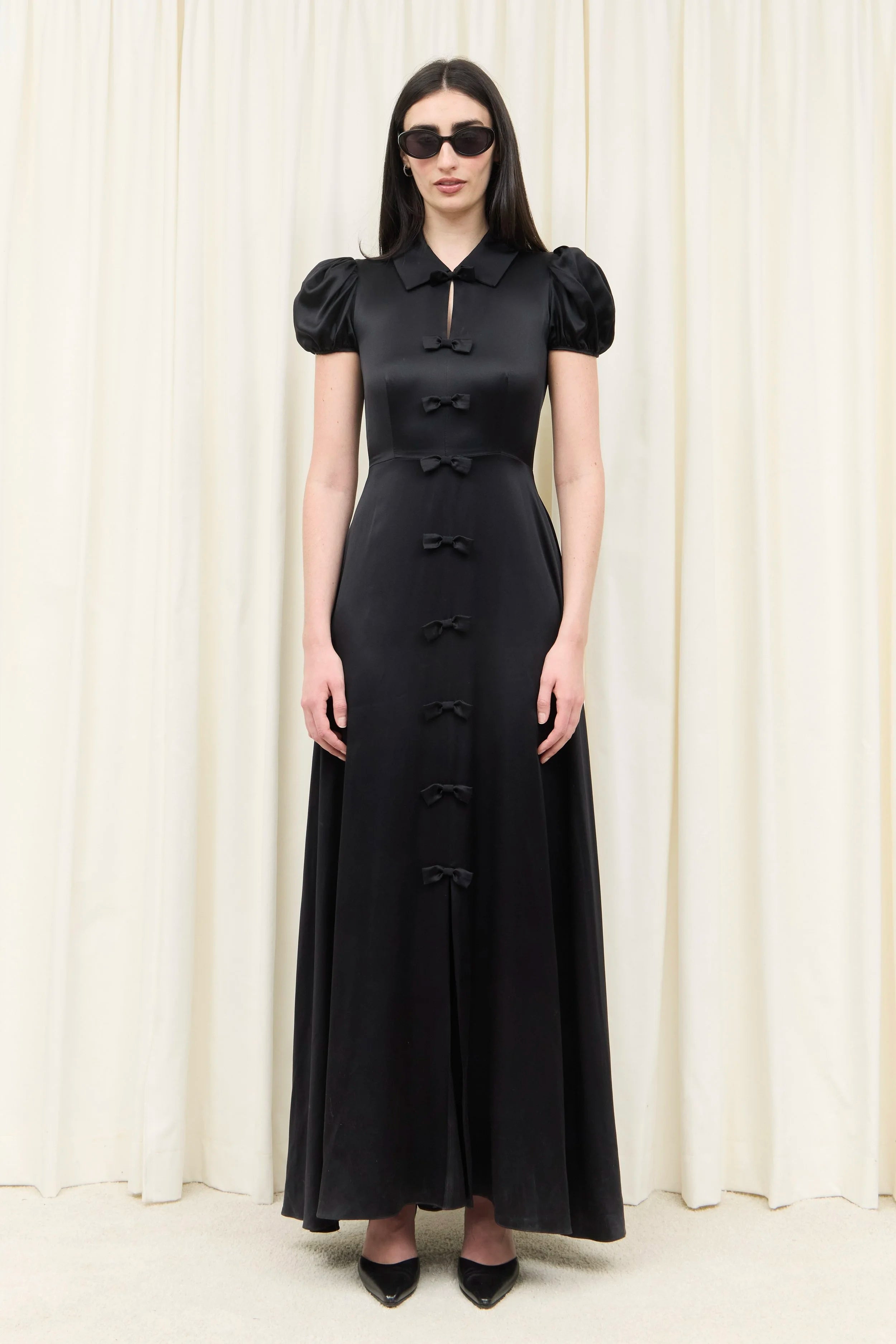 Dorris Puff Sleeve Gown