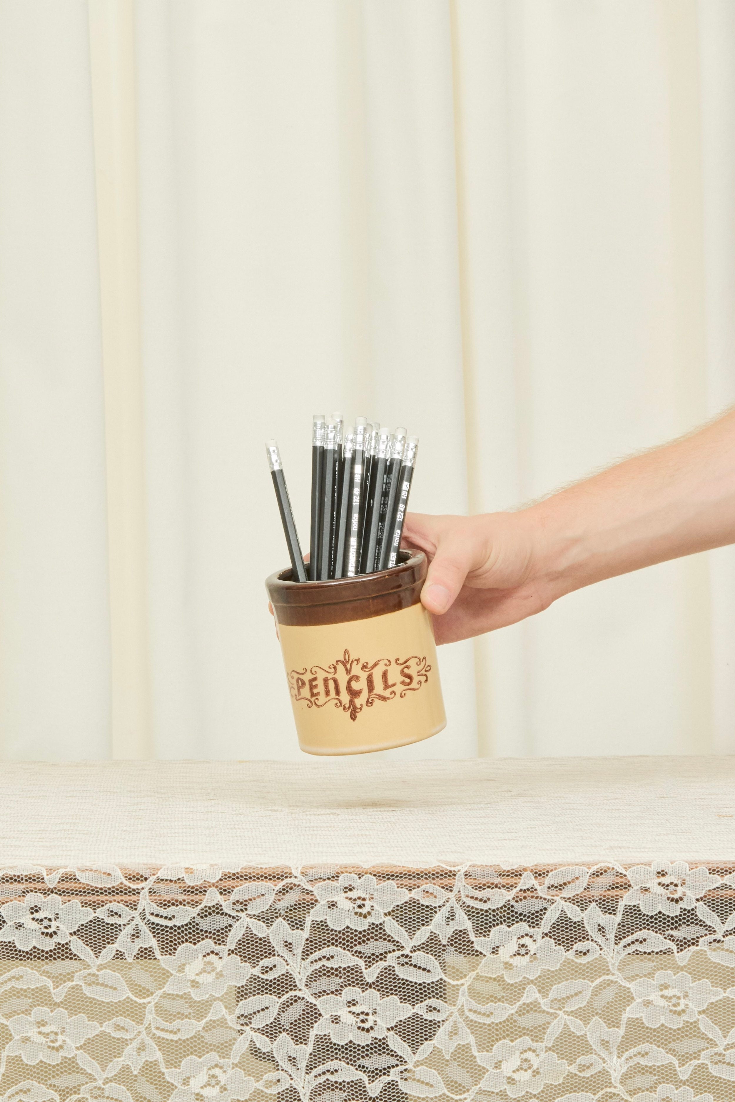 Vintage Pencil Jar