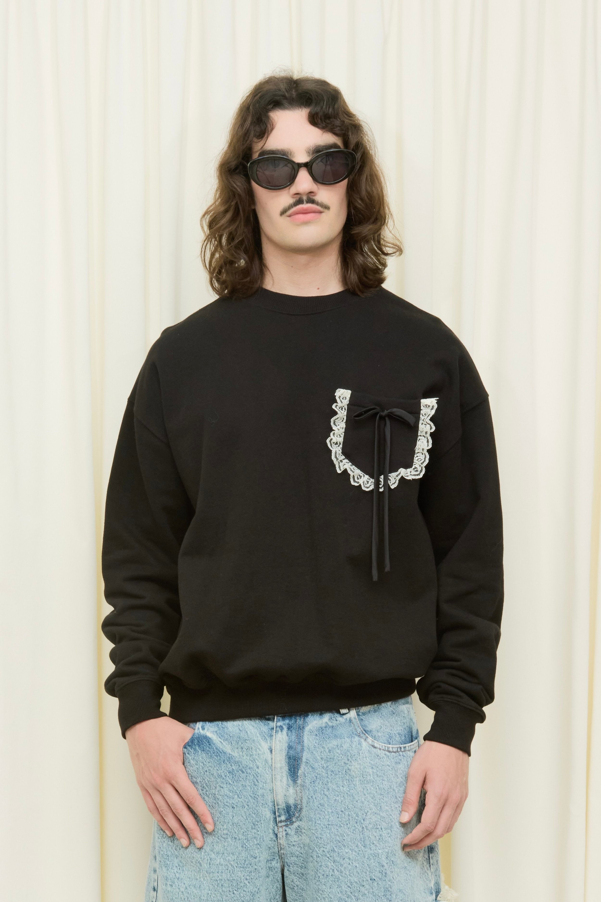 Collins Bow Pocket Sweatshirt