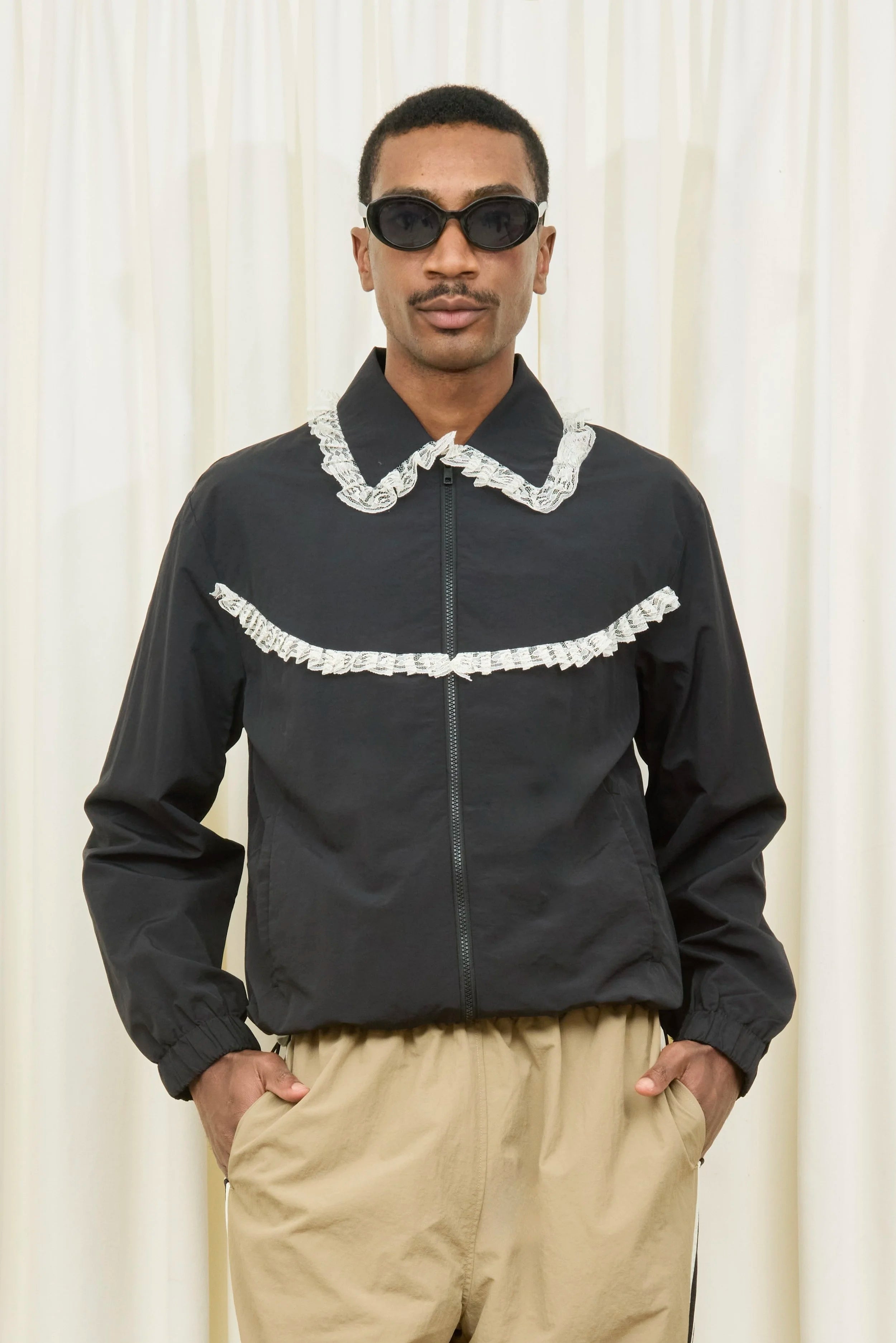 Archie Lace Trim Track Jacket