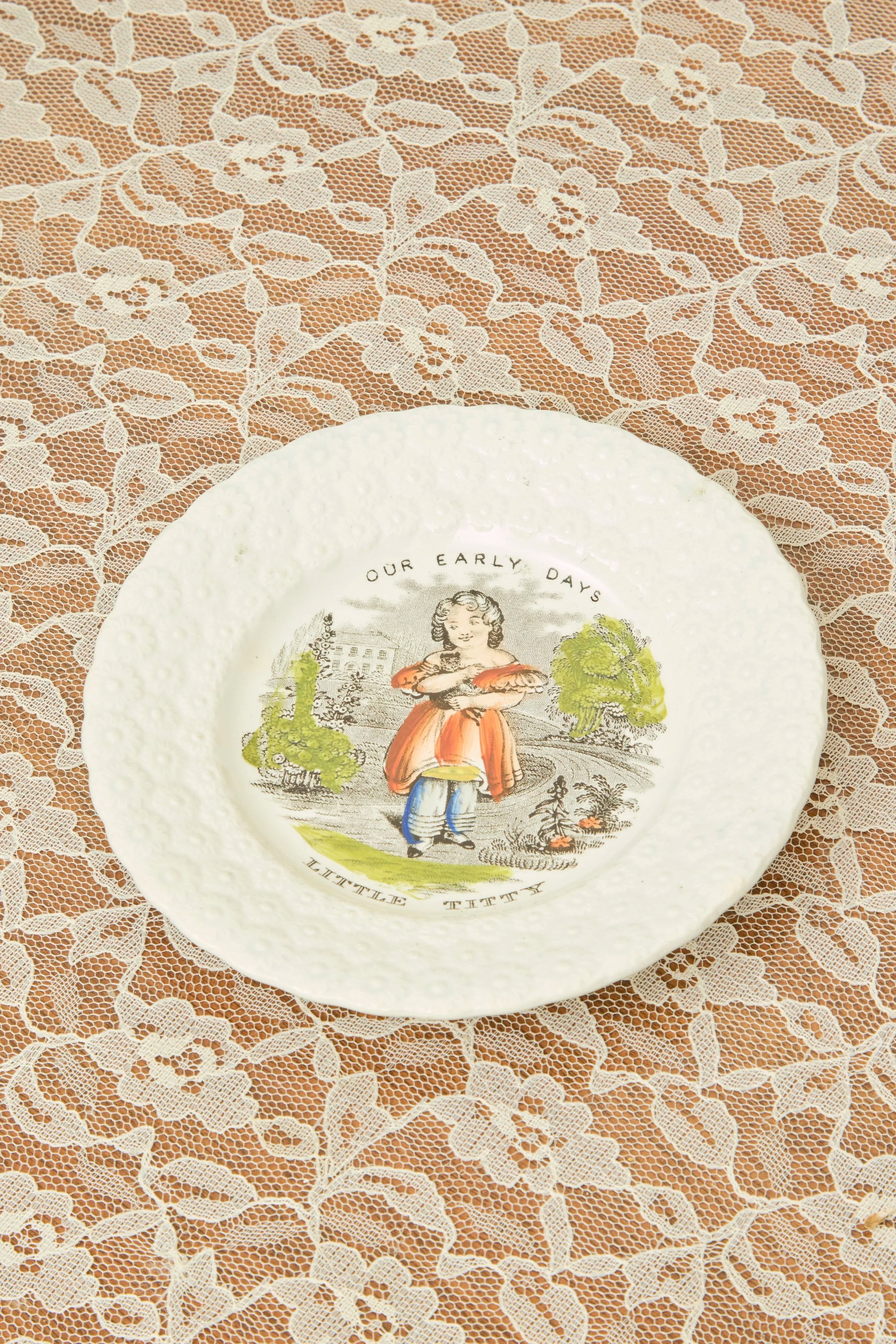 Antique "Little Titty" Plate (1850)