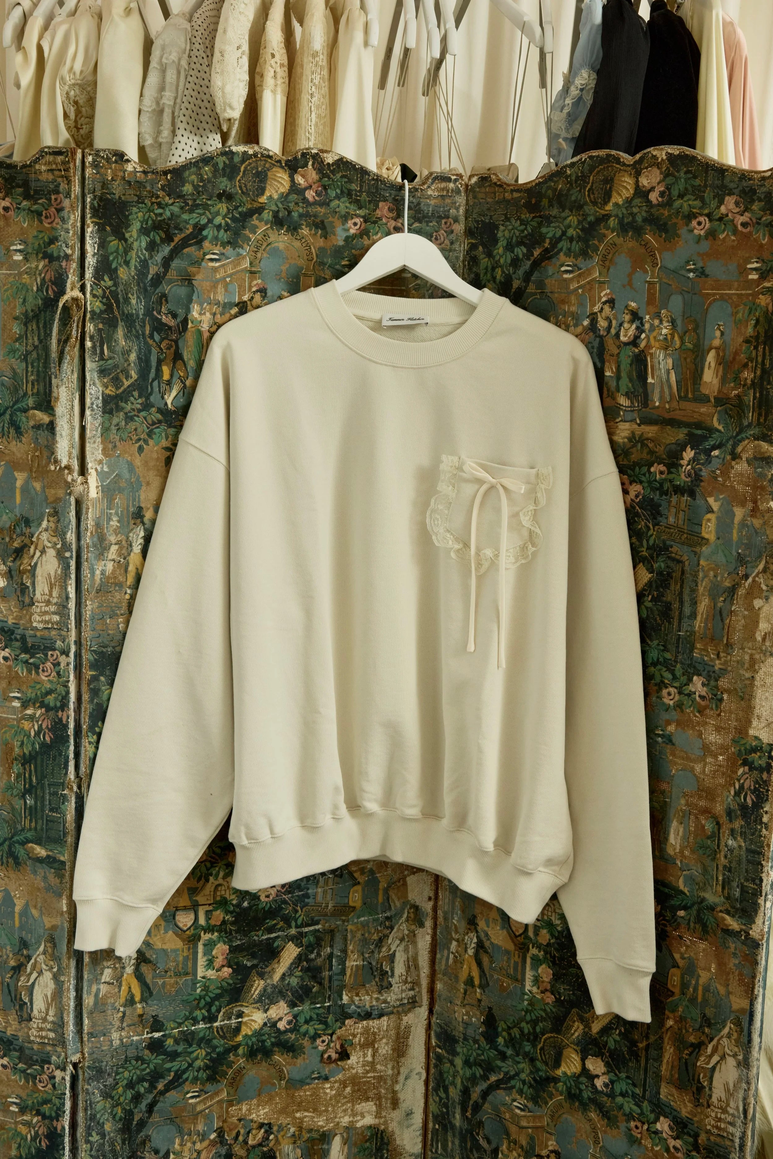 Collins Bow Pocket Sweatshirt