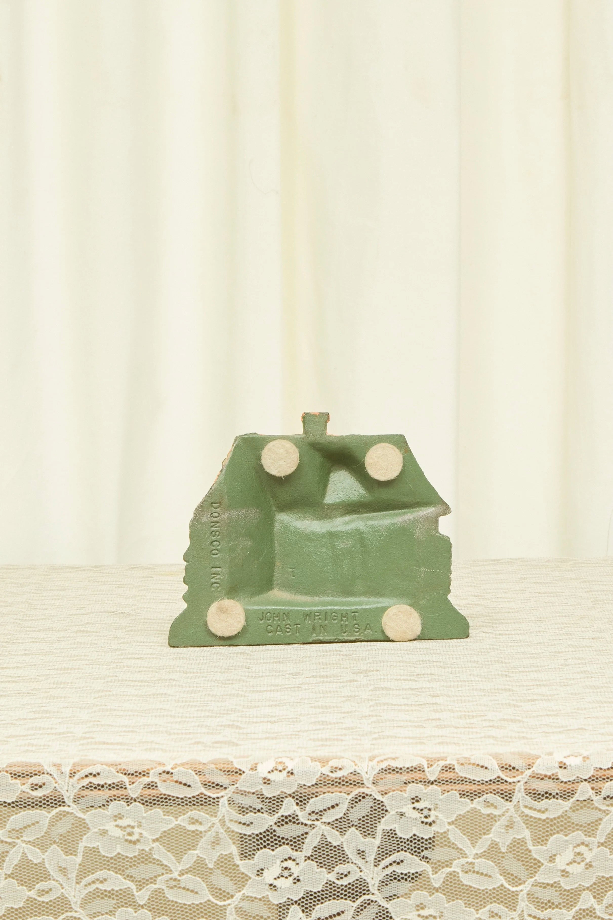 Vintage Cottage Cast Iron Door Stop/Decor