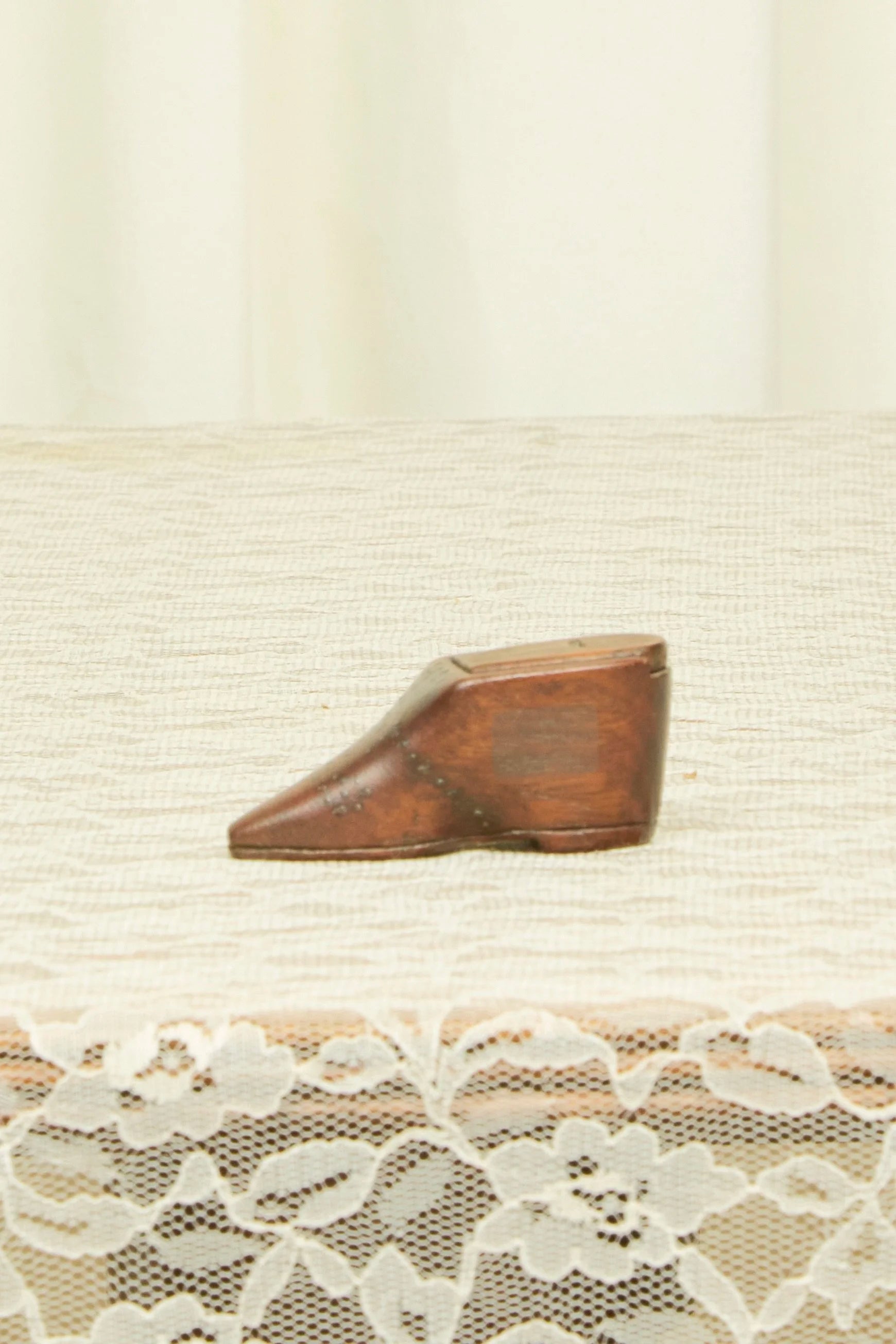 Antique Shoe Snuff Box (1800s)