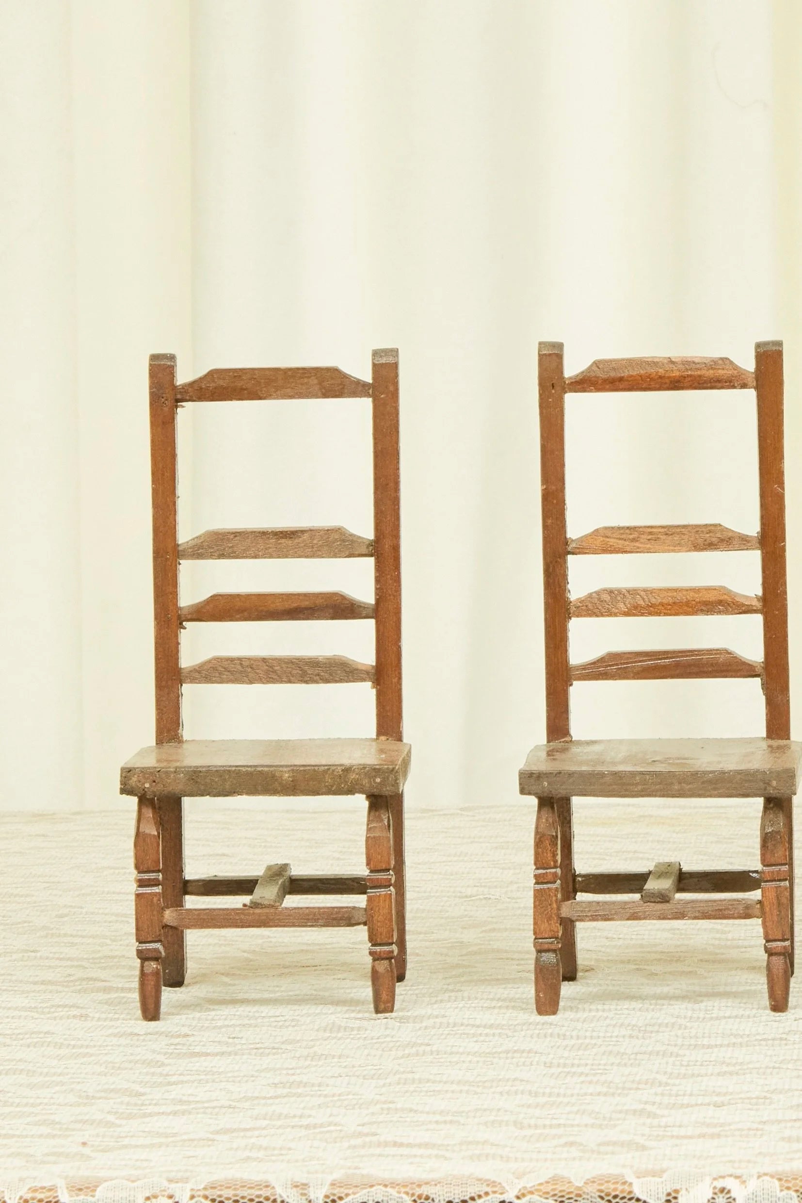 Vintage Mini Chair Set/4