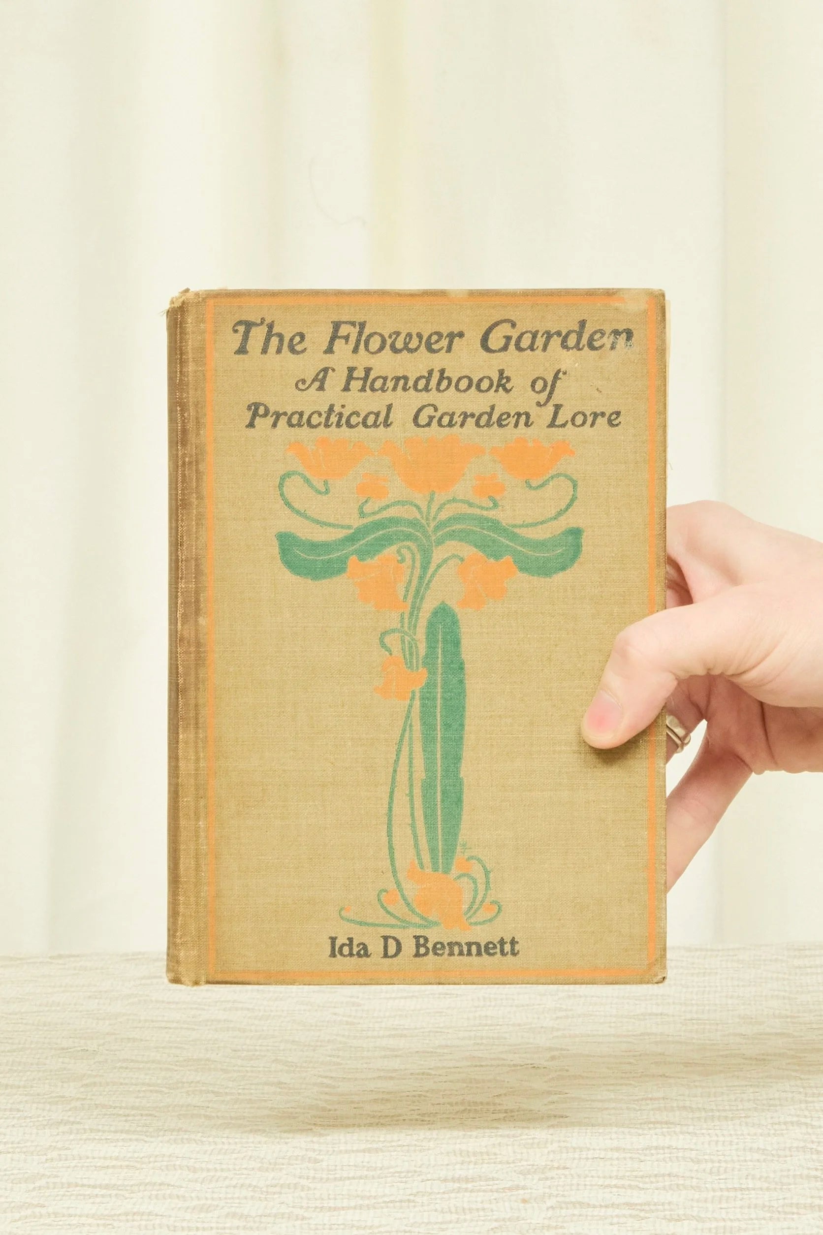 Antique "A Handbook of Practical Garden Lore" Book (1903)