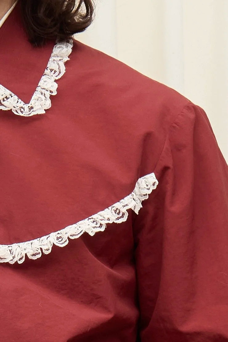 Archie Lace Trim Track Jacket