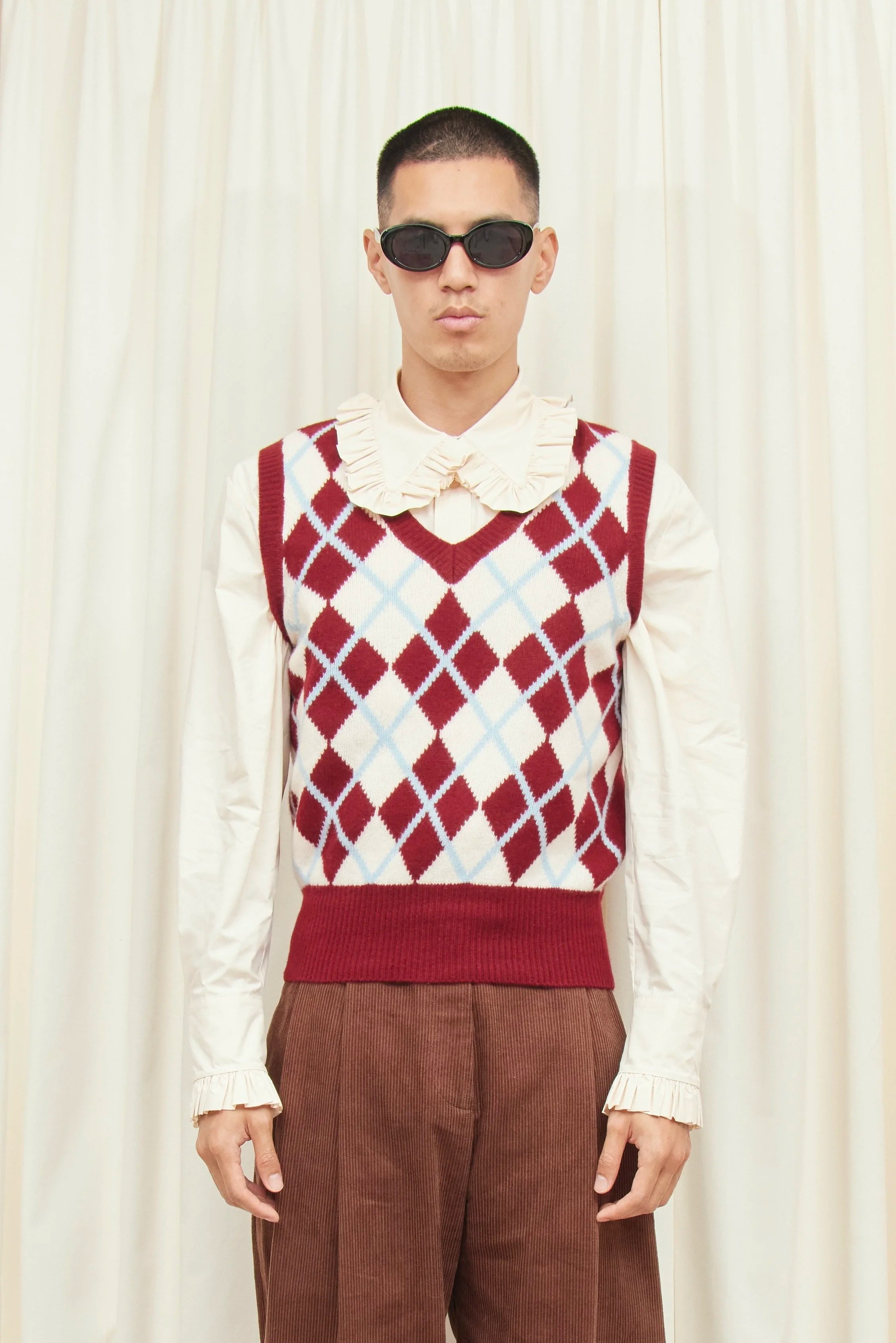 Ebbott Argyle Sweater Vest