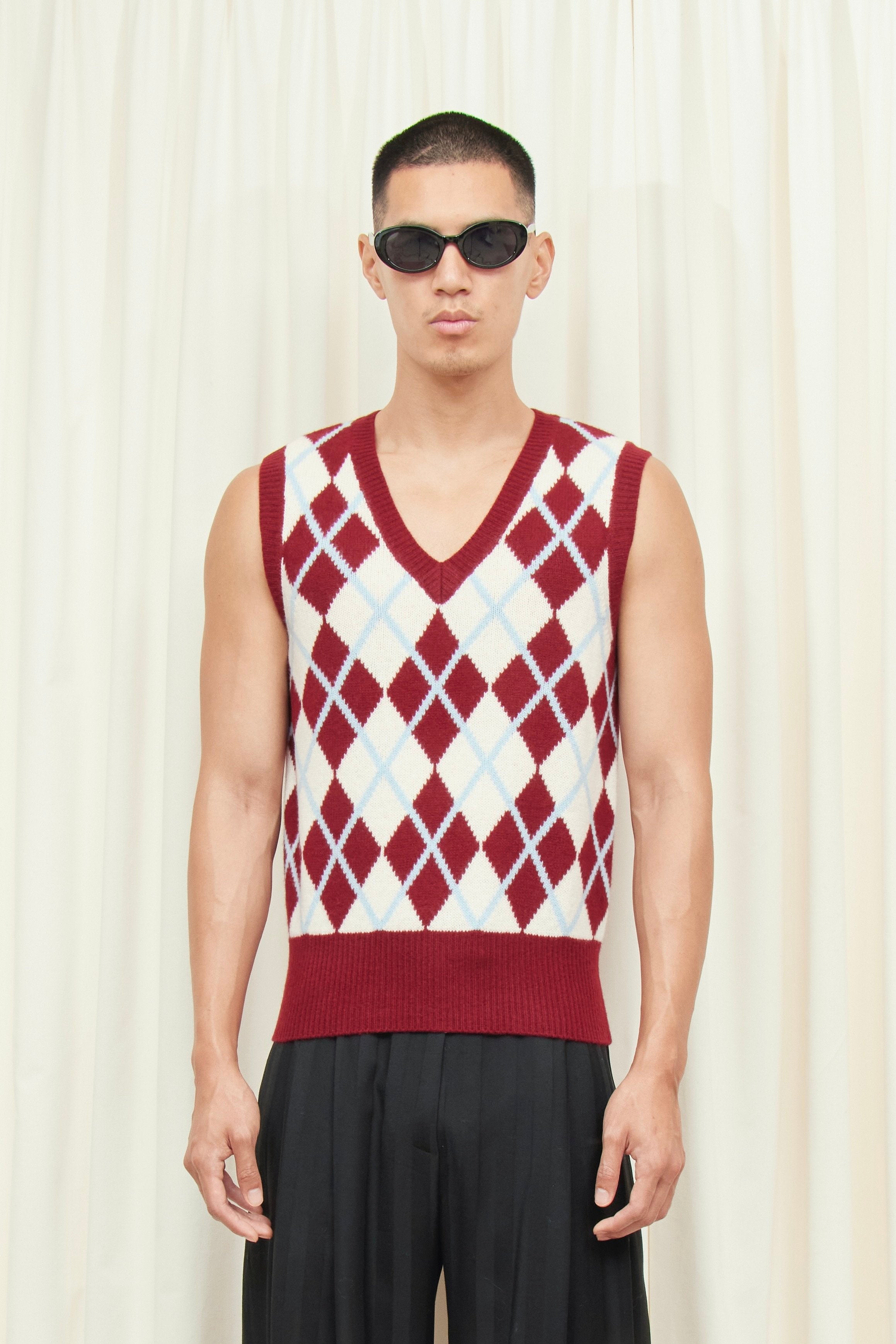 Ebbott Argyle Sweater Vest