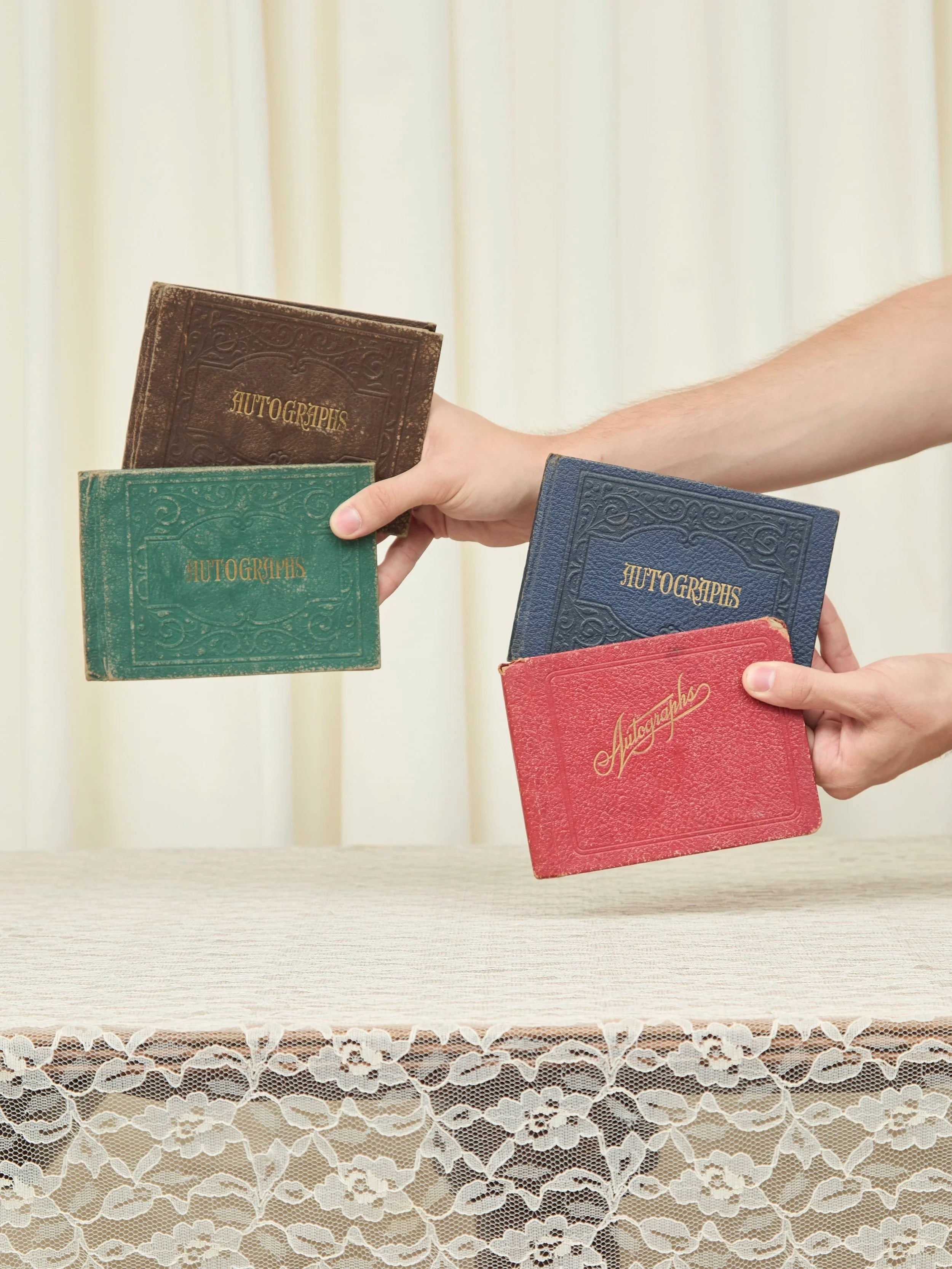 Vintage Autograph Books