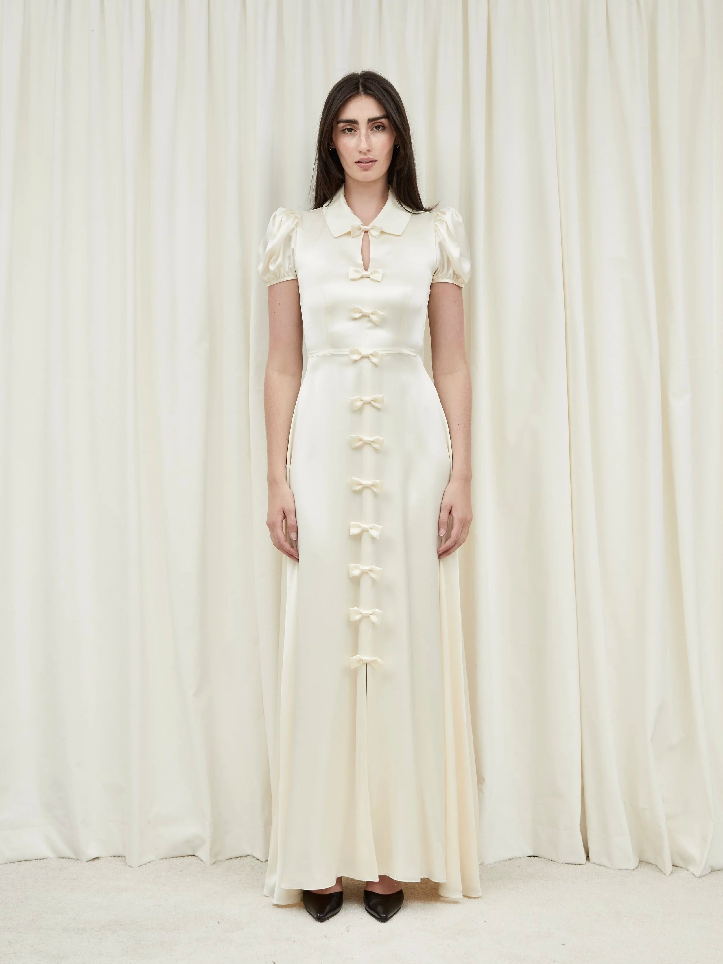 Dorris Puff Sleeve Gown