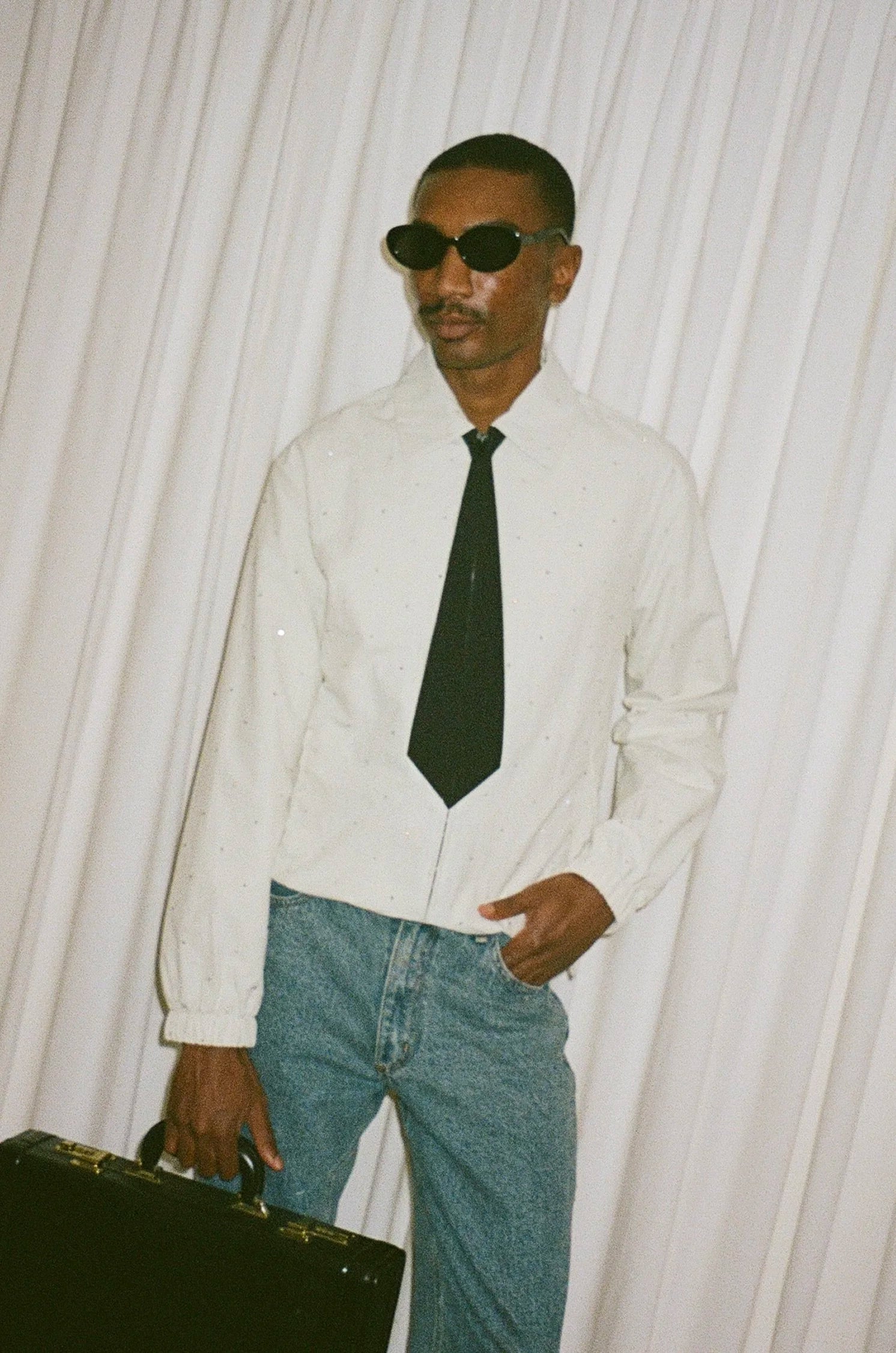 Kennedy Hot Fix Tie Track Jacket