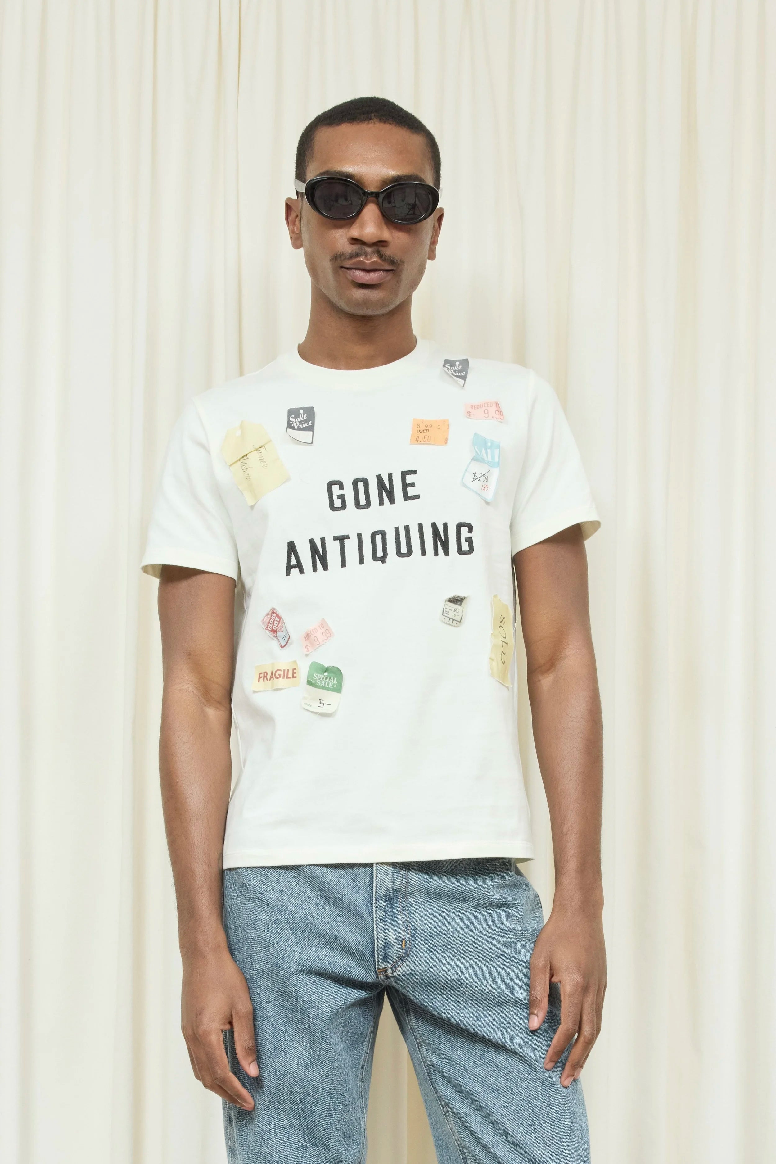 Gone Antiquing Applique Tee