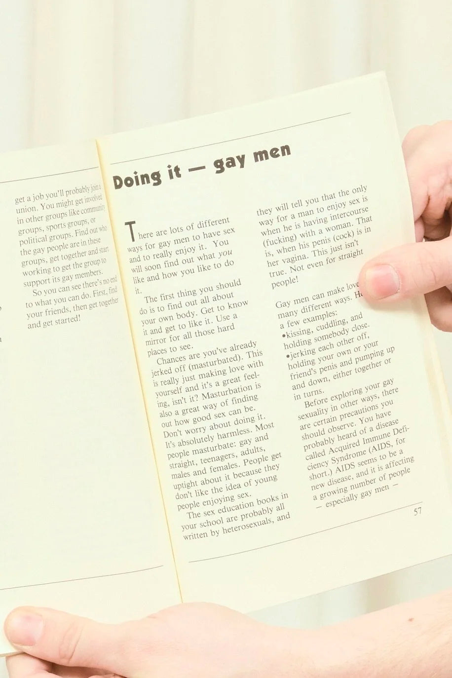 Vintage "Young, Gay and Proud" Book (1985)