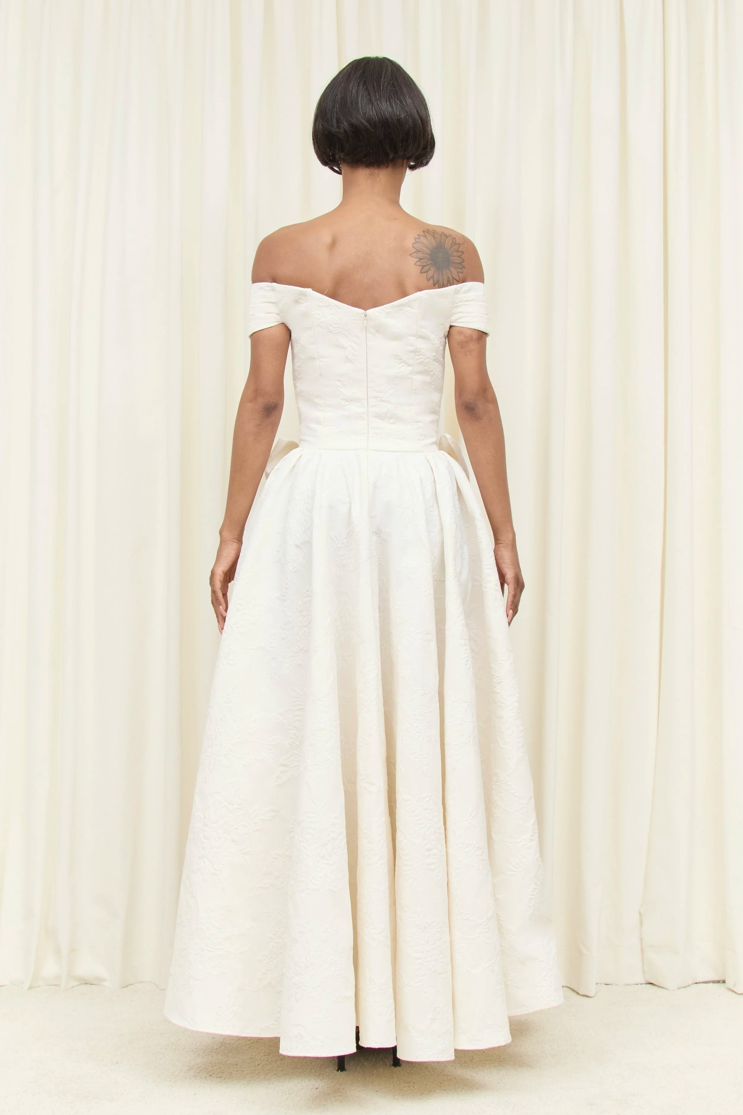 Clara Brocade Gown