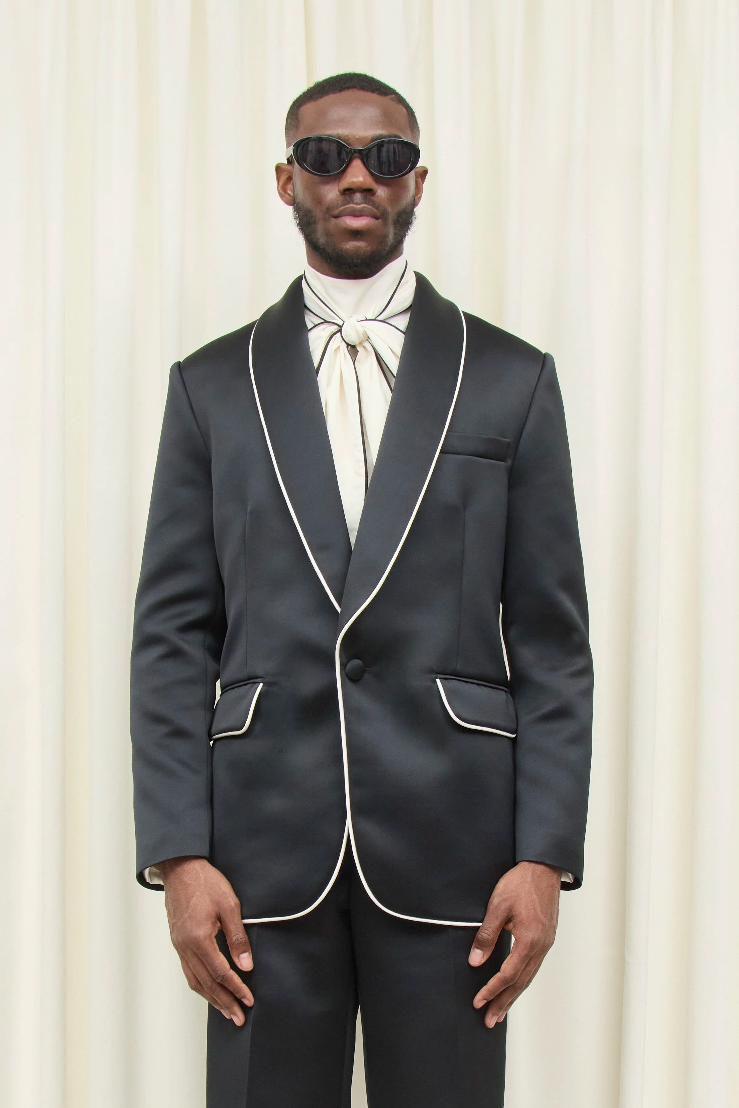 Wesley Piping Tuxedo Blazer