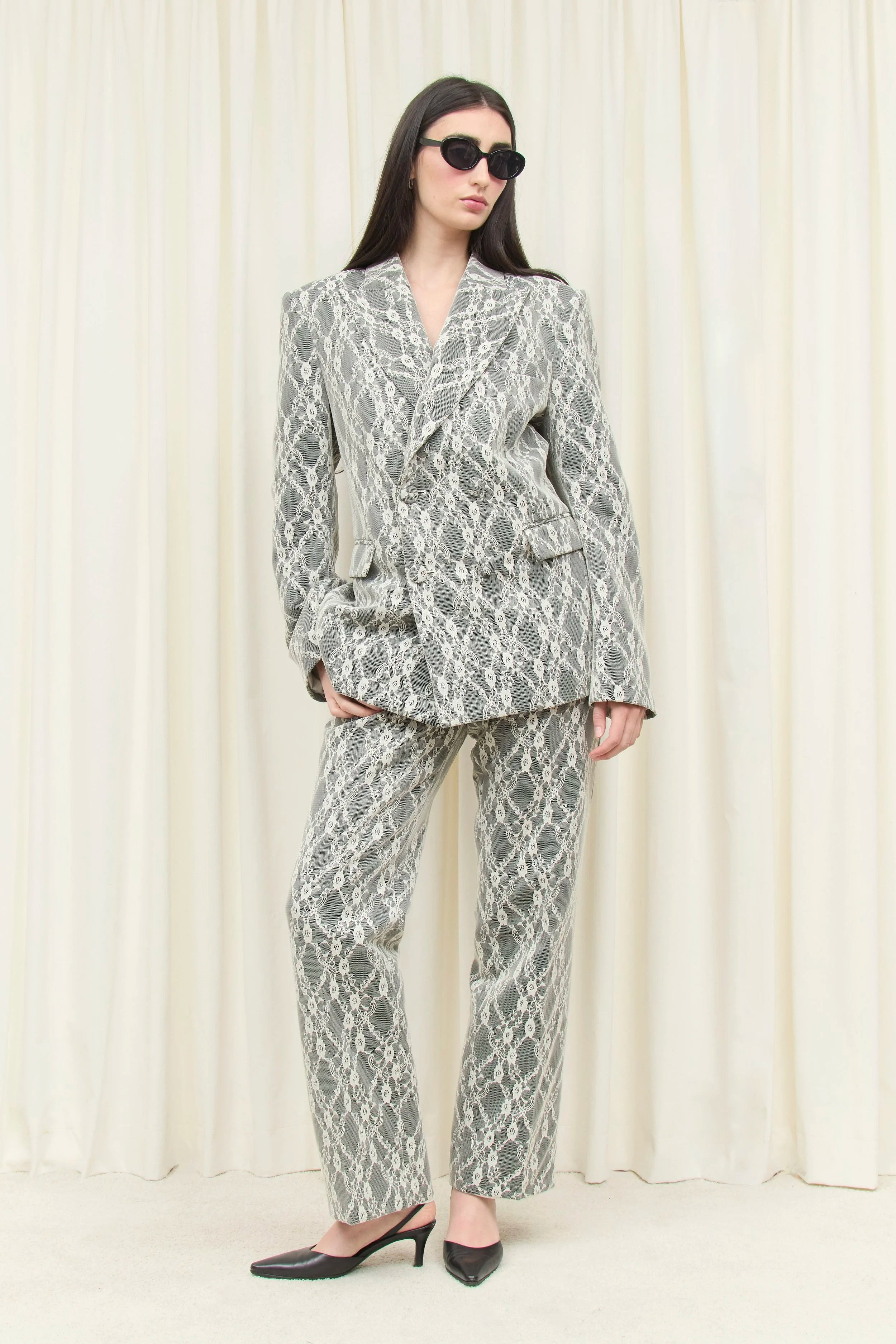 Benedict Lace Layer Blazer