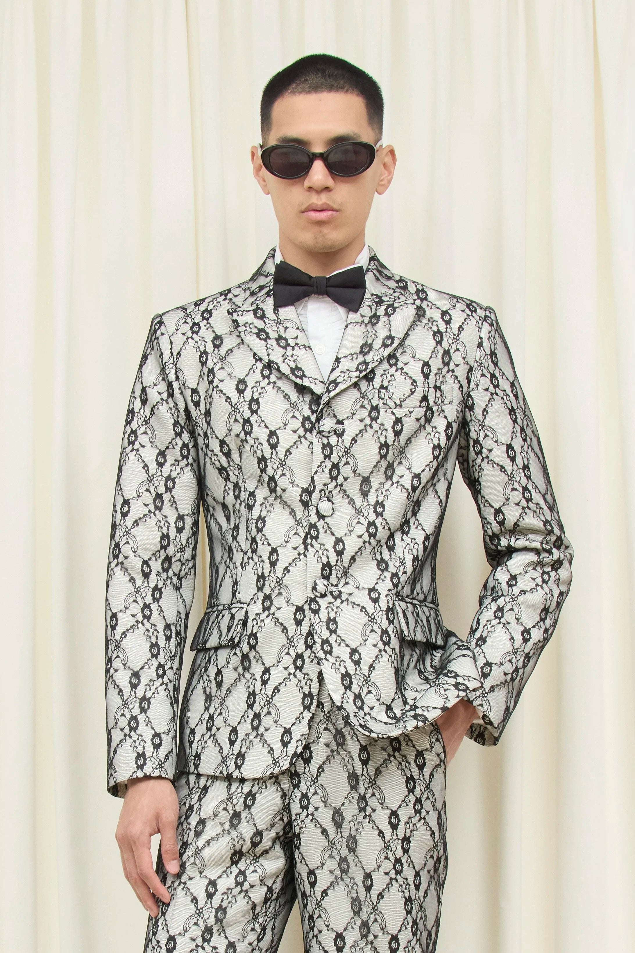 Walt Lace Layer Blazer