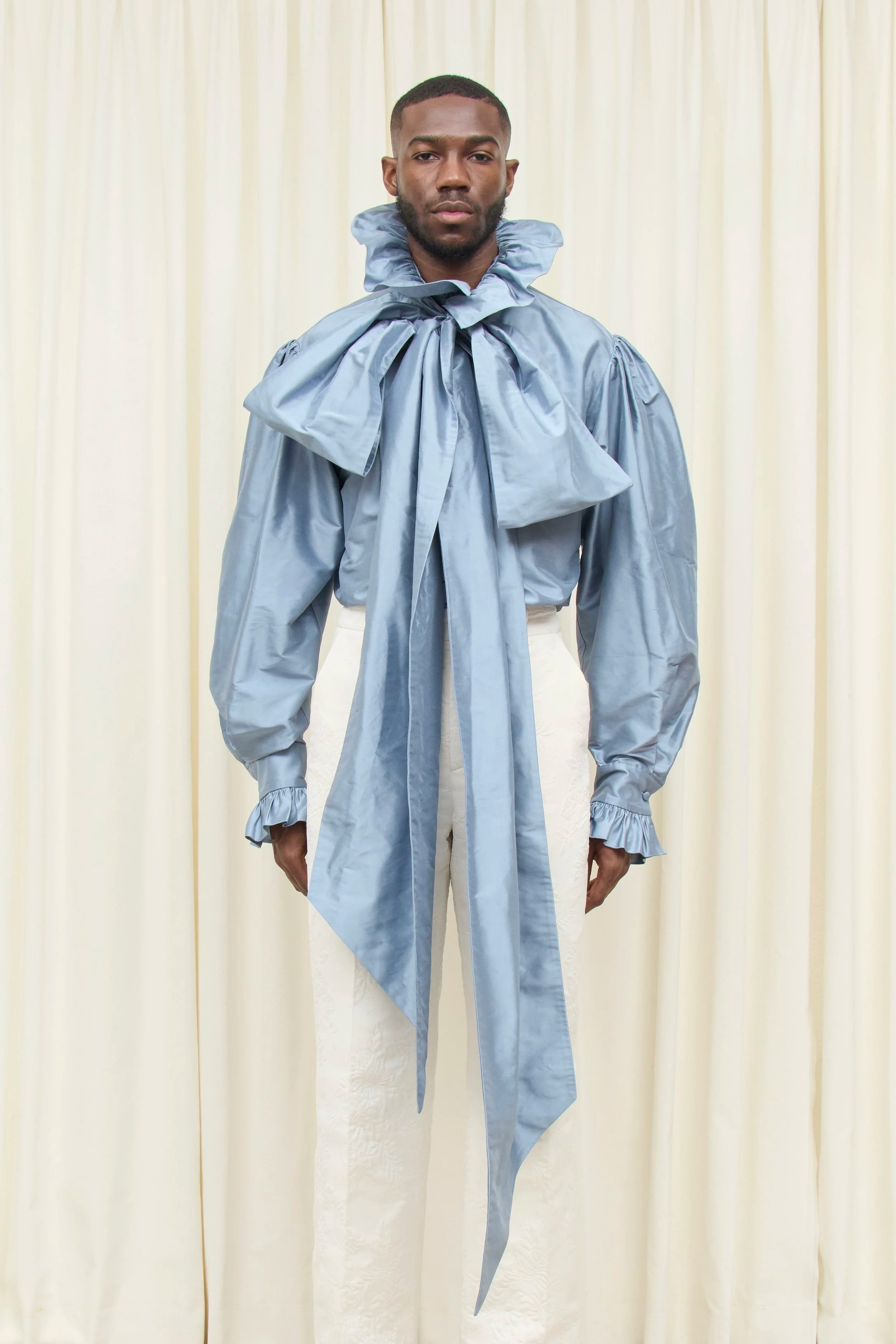 Simone Oversized Bow Blouse