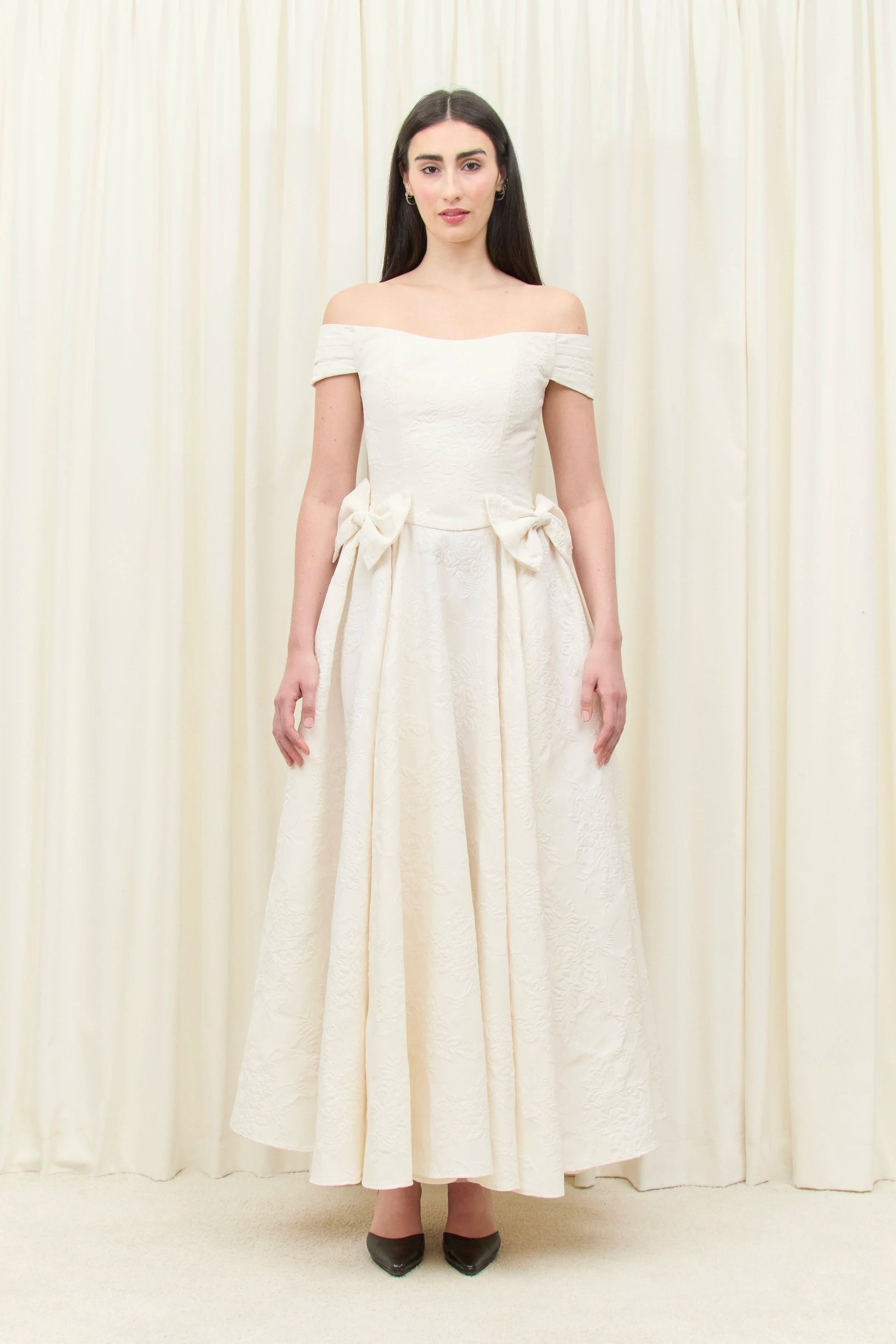Clara Brocade Gown