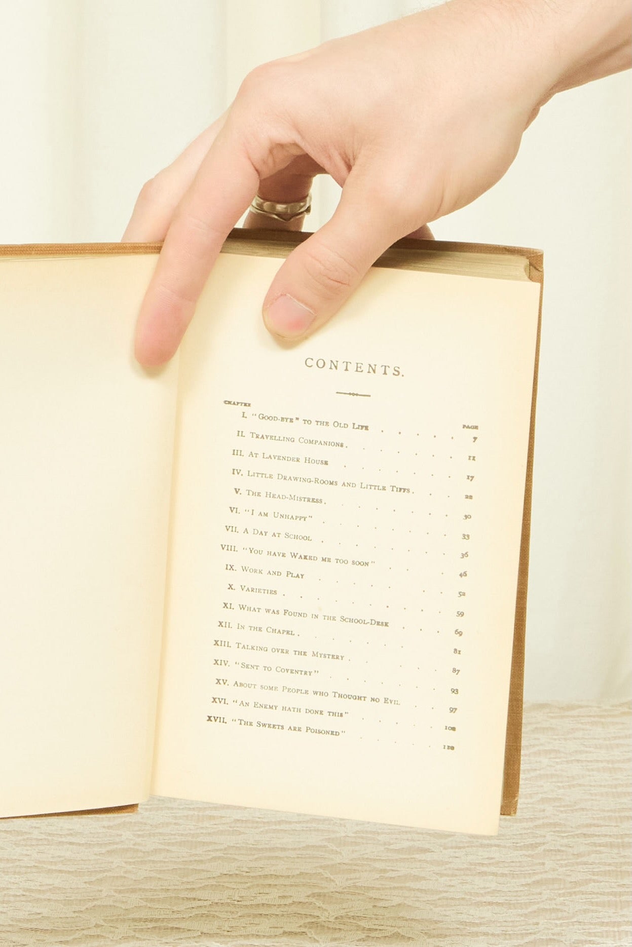 Antique "A World of Girls" Book