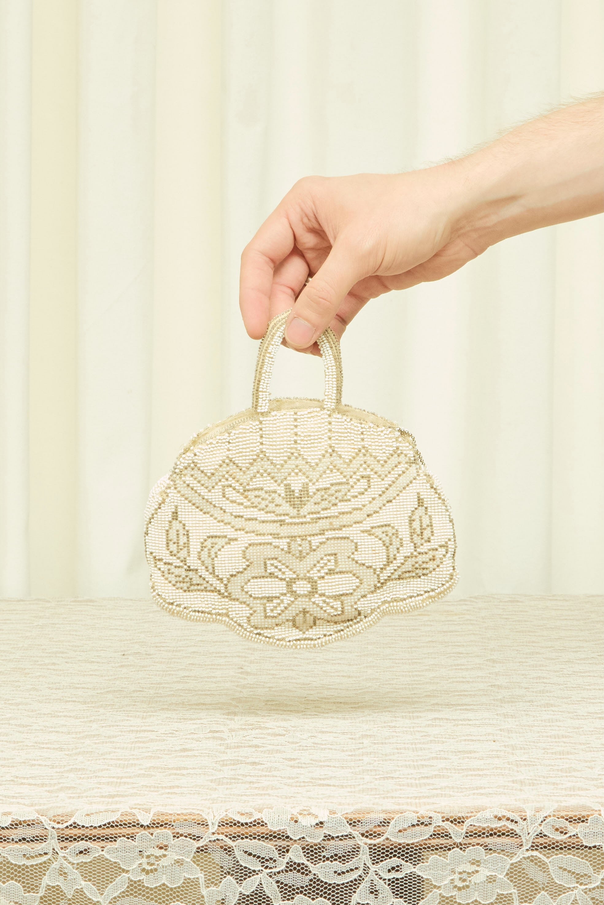 Antique Beaded Handbag