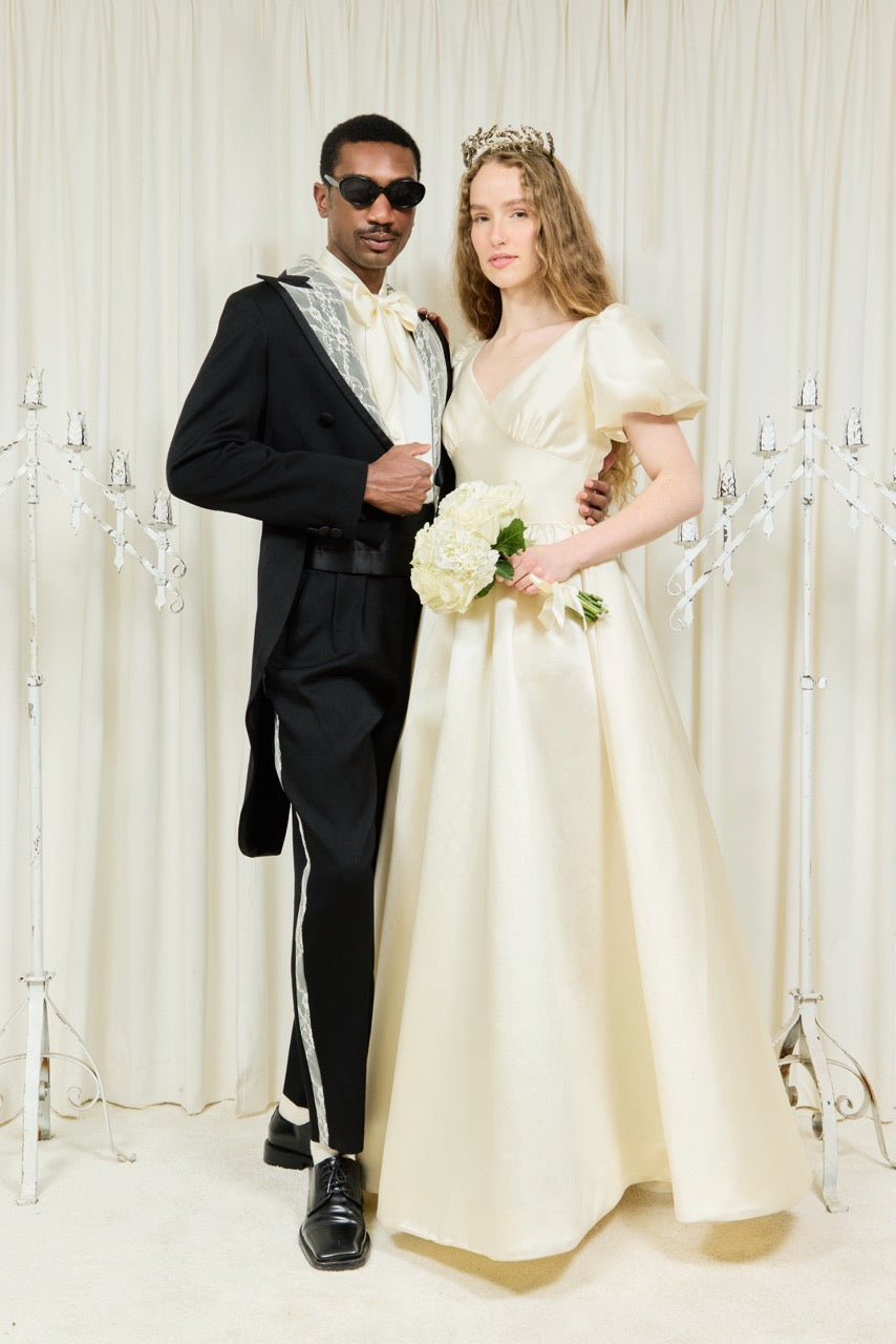 Astor Puff Sleeve Gown
