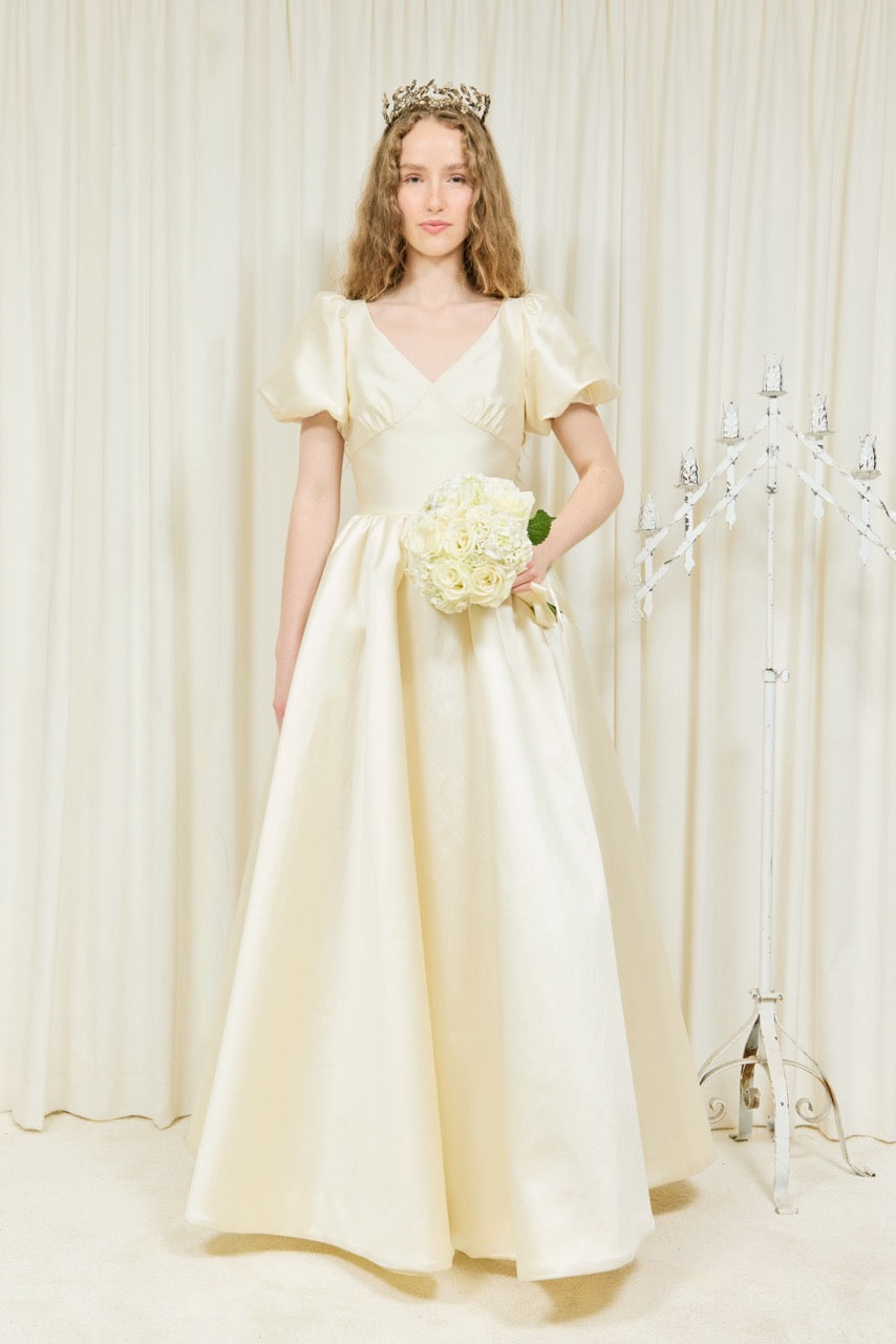 Astor Puff Sleeve Gown