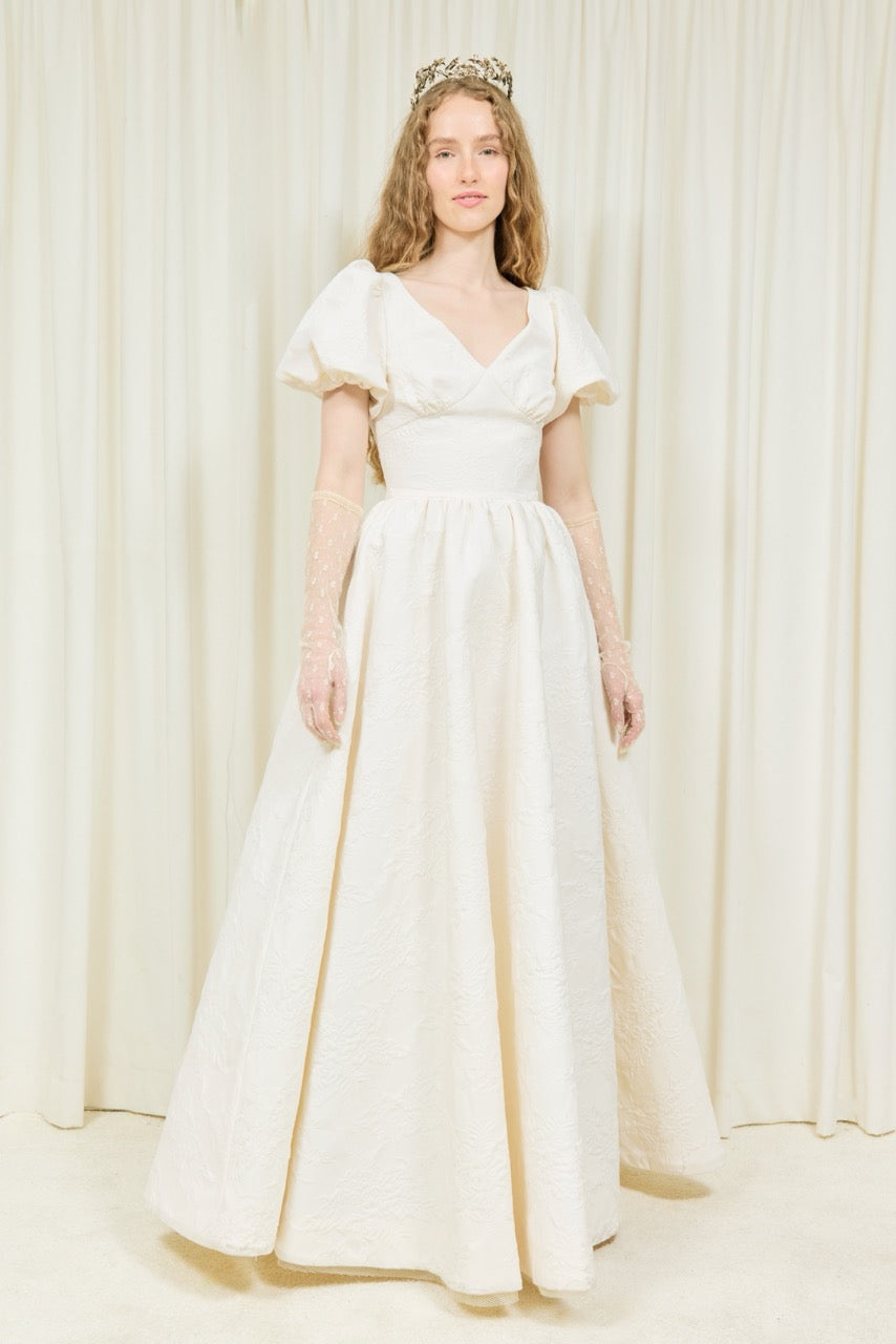 Astor Puff Sleeve Gown