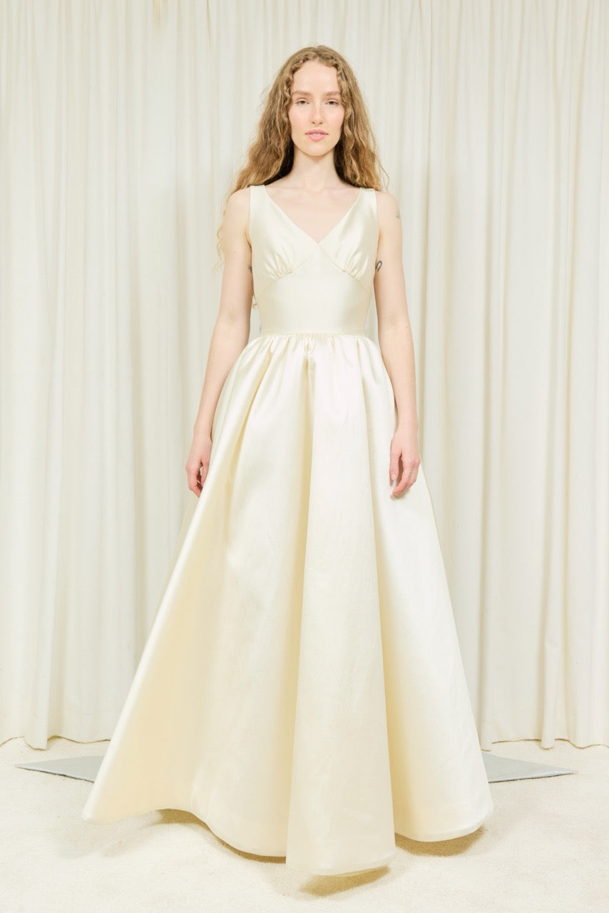 Astor Sleeveless Bow Back Gown