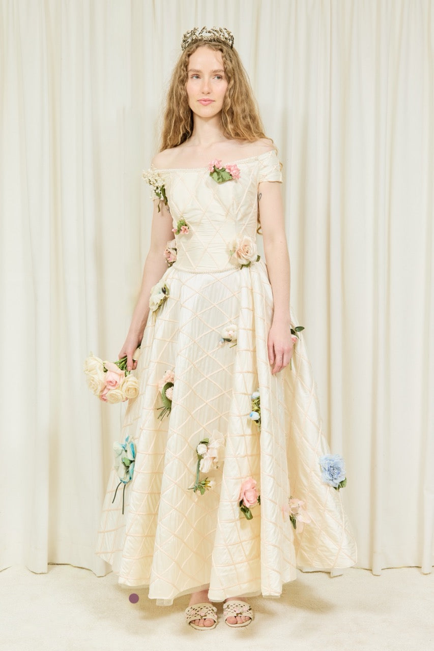 Clara Garden Trellis Gown