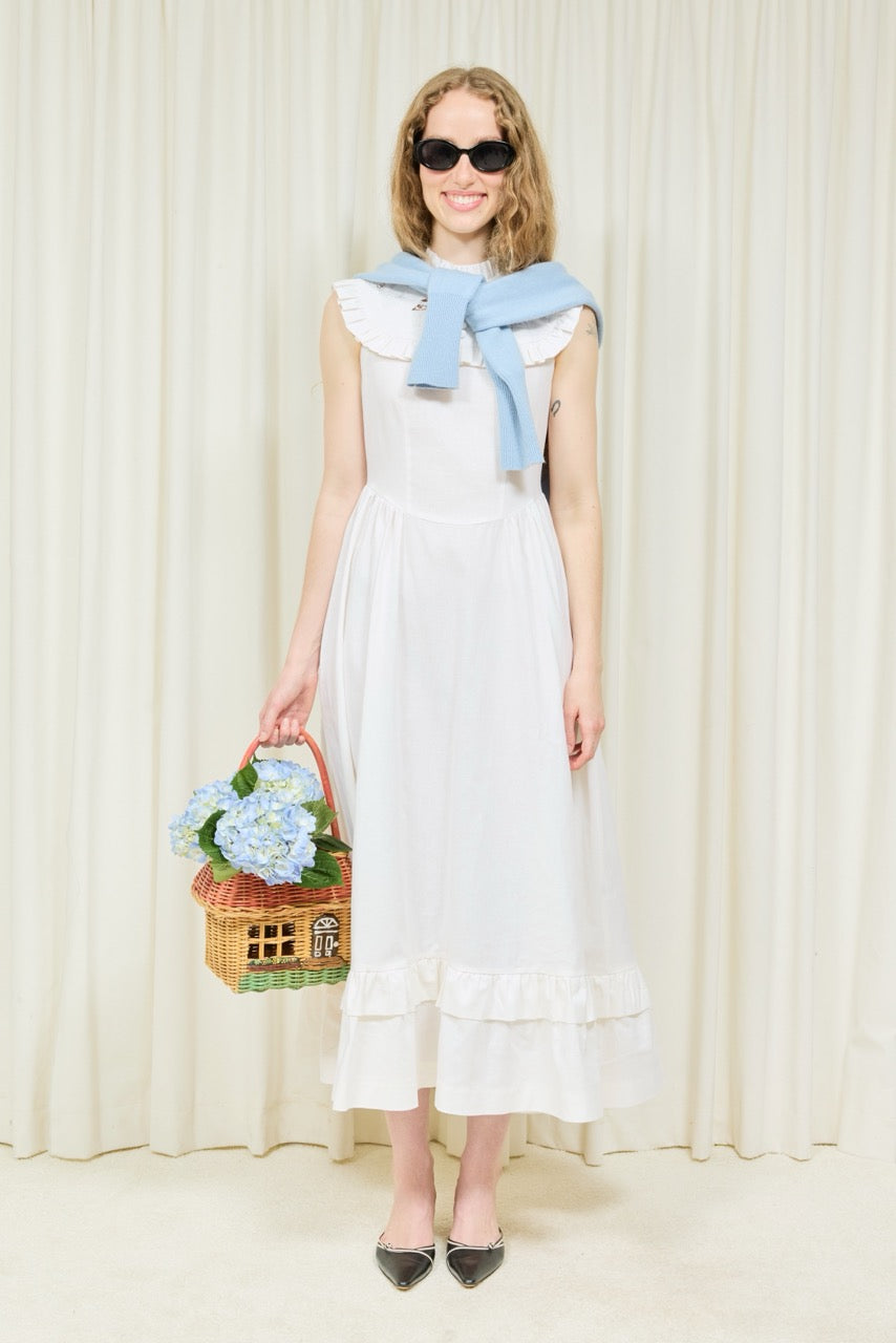 Colette Cottage Placket Midi Dress