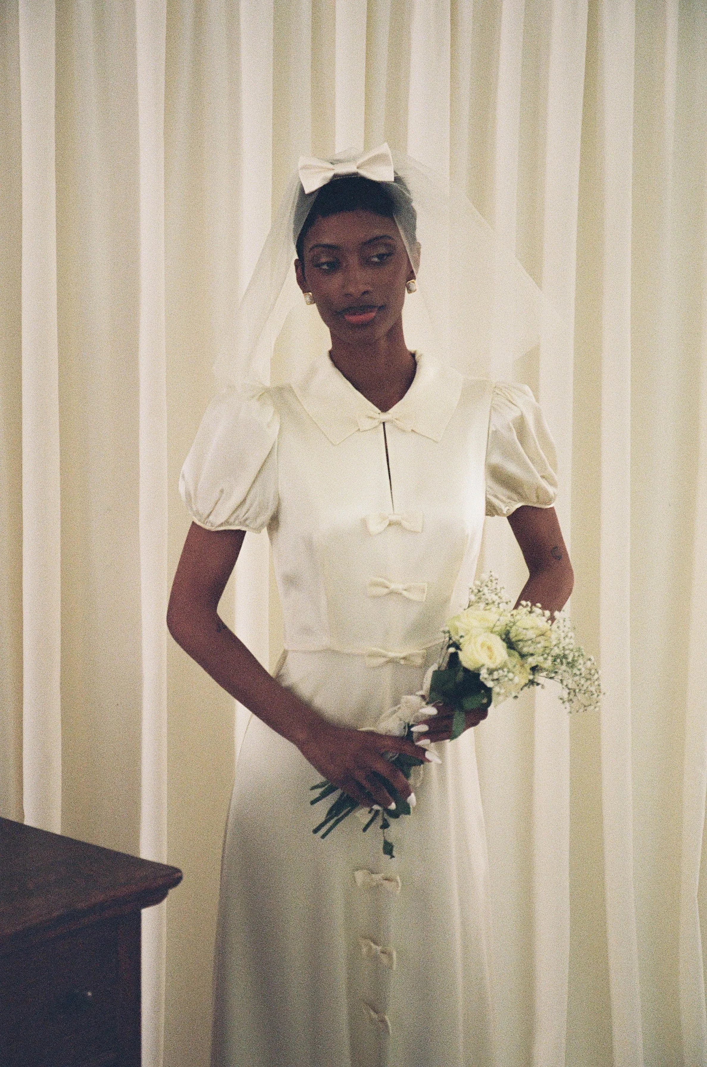Dorris Puff Sleeve Gown