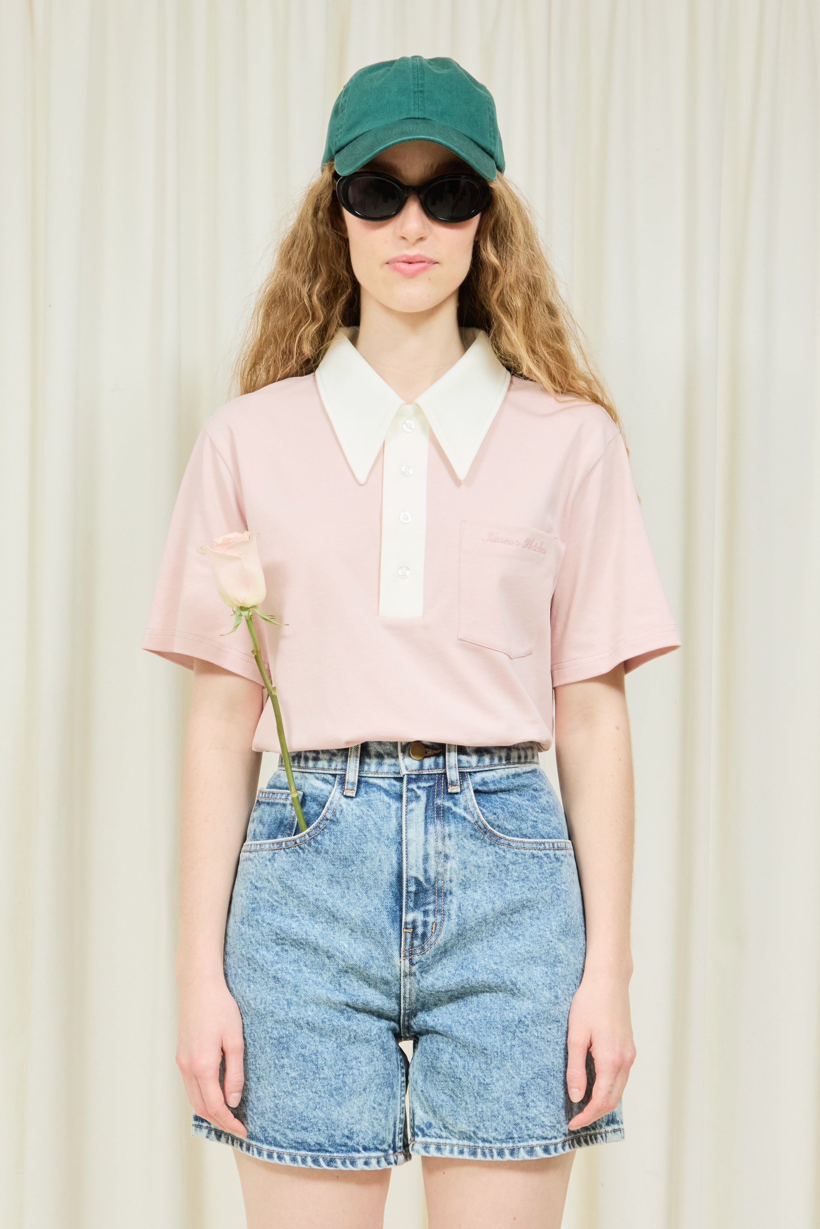 Frank Oversized Collar Polo