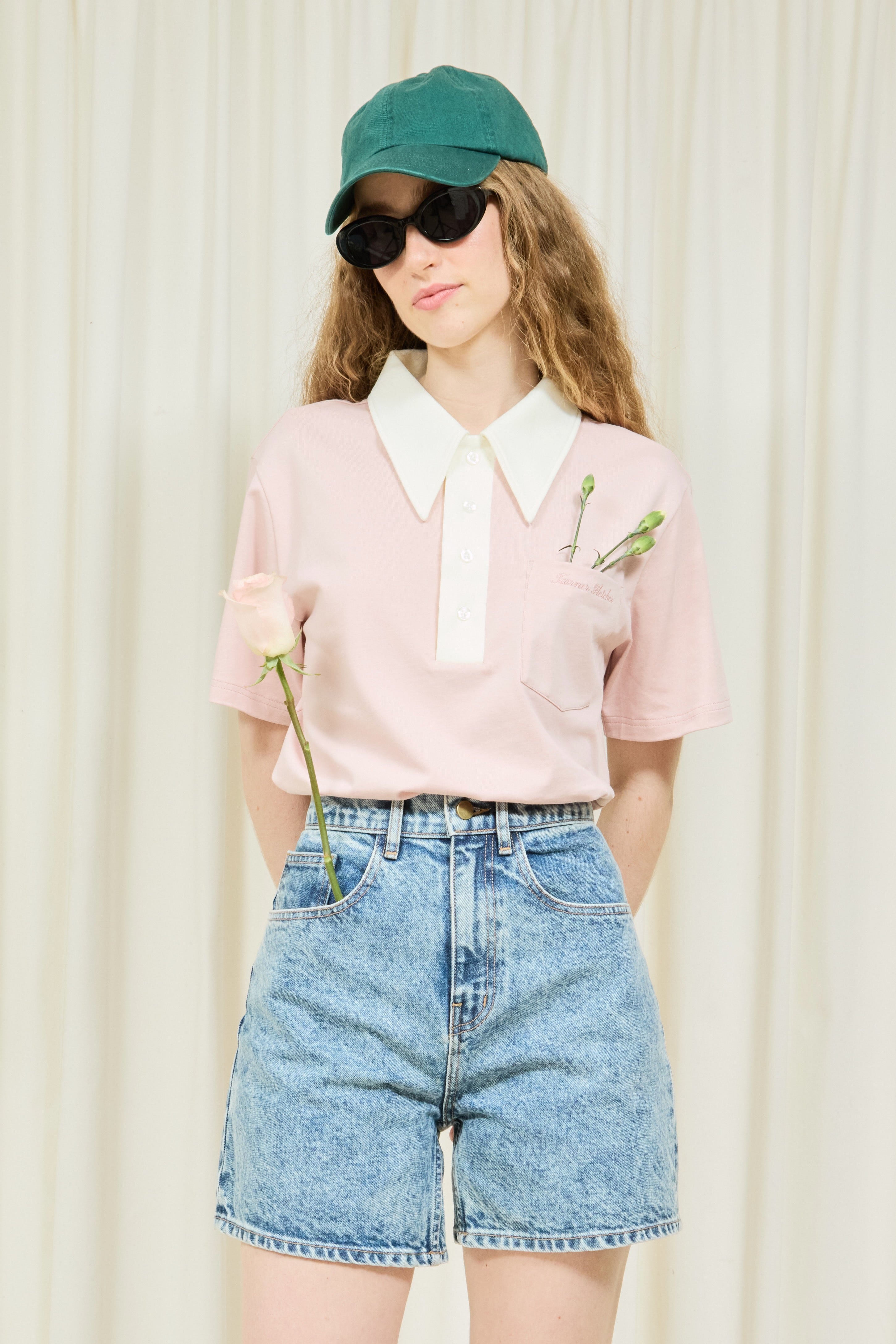 Frank Oversized Collar Polo
