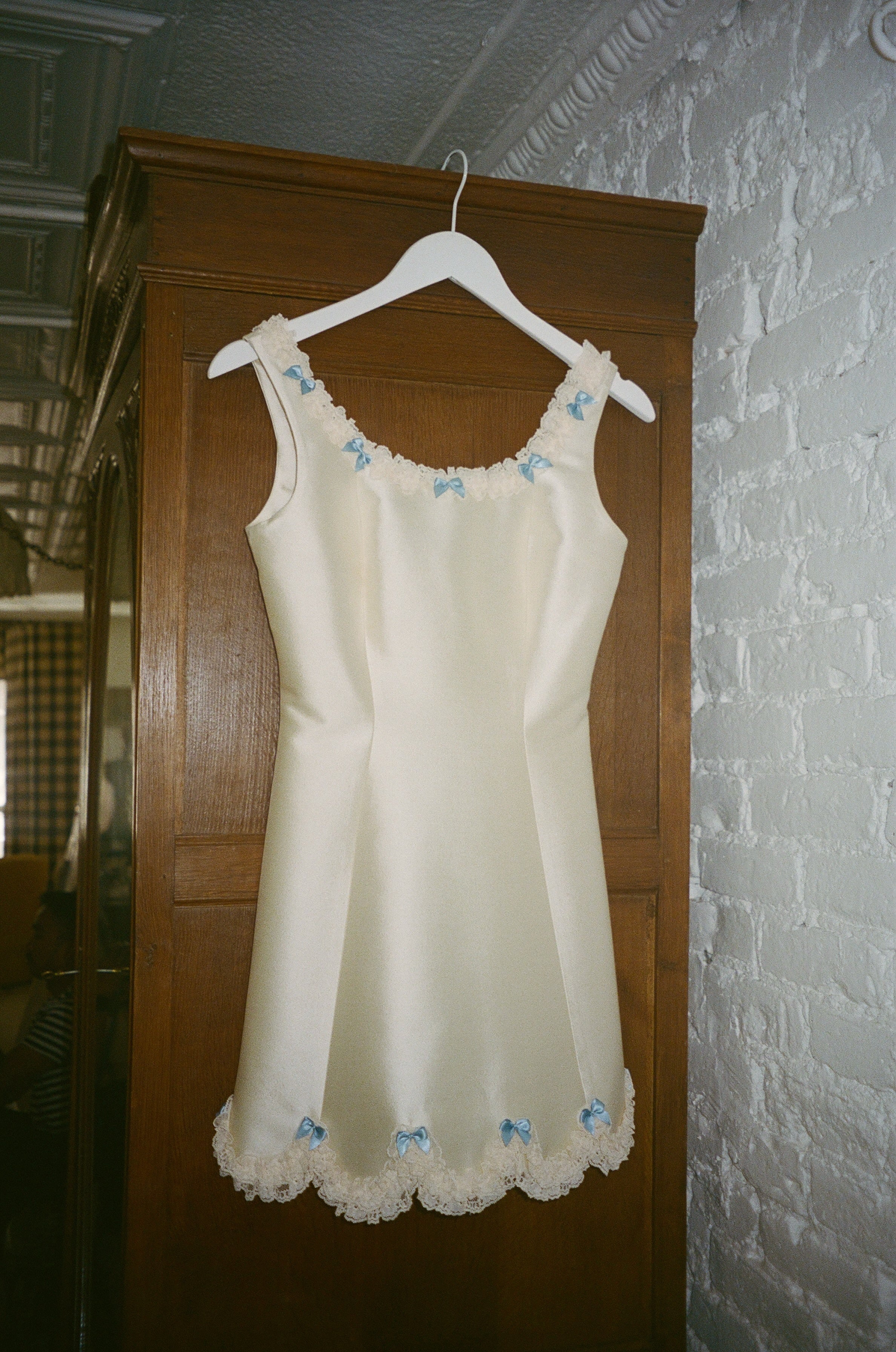 Lucie Bow Cake Mini Dress