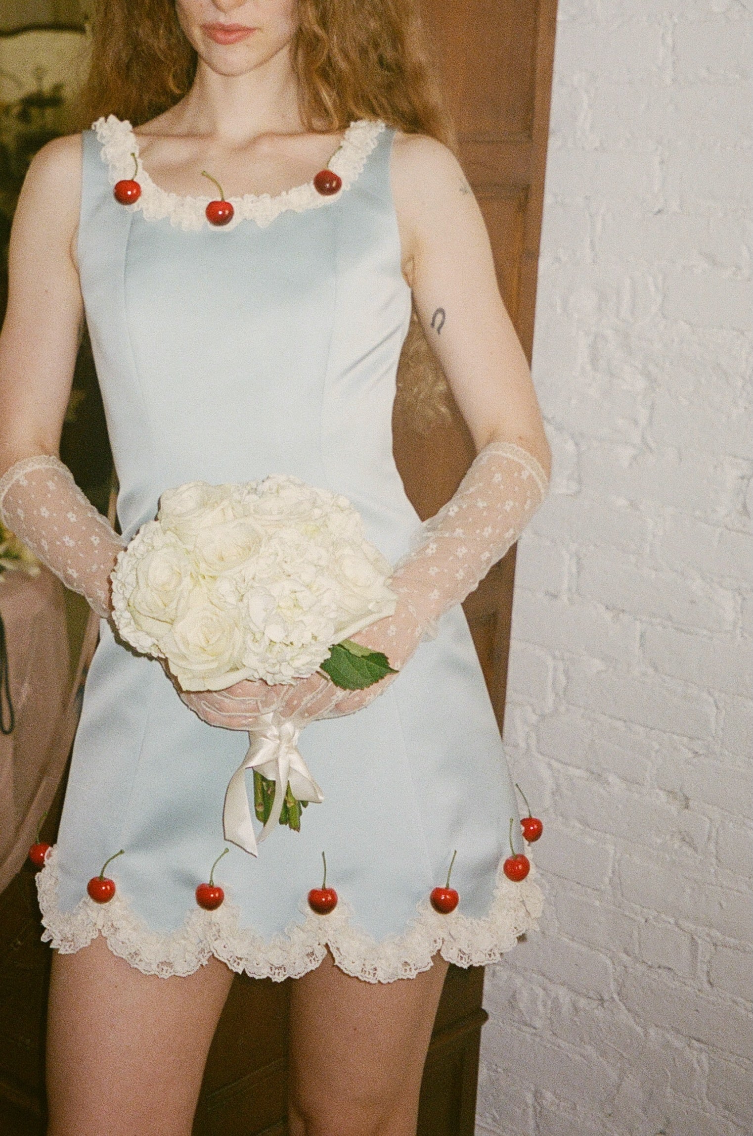 Lucie Cherry Cake Mini Dress