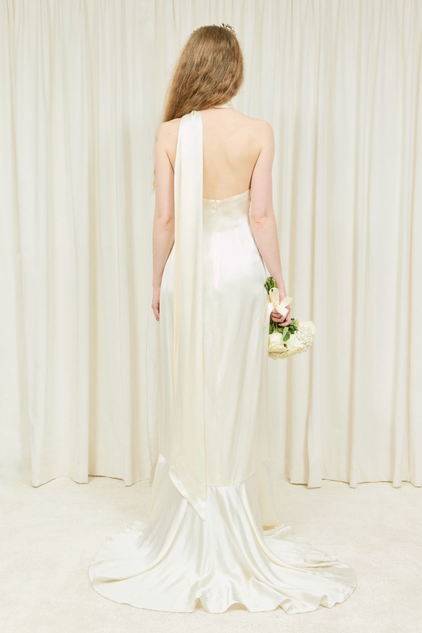 Prinnie Halter Scarf Gown