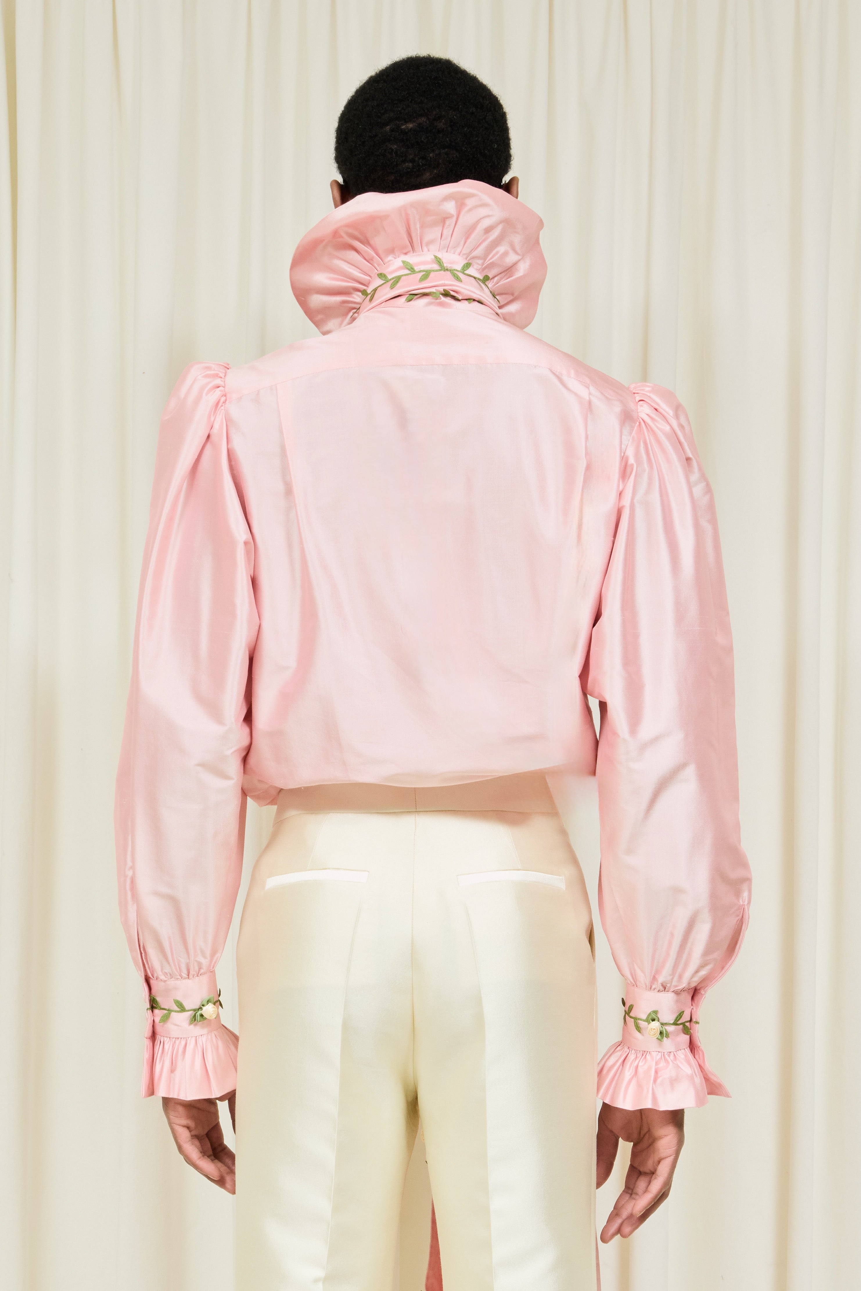 Simone Oversized Pussybow Blouse