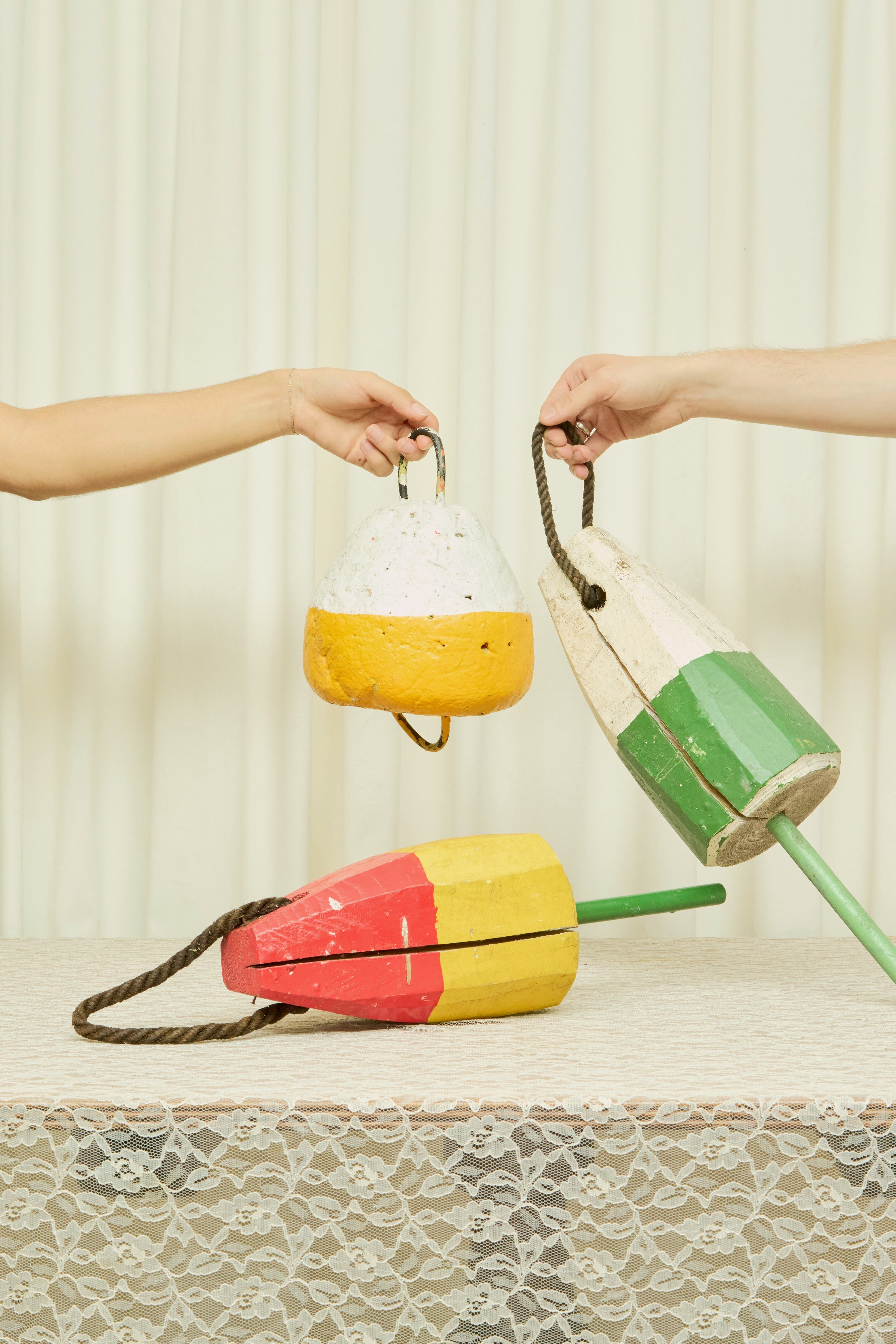 Vintage Buoys Set/3