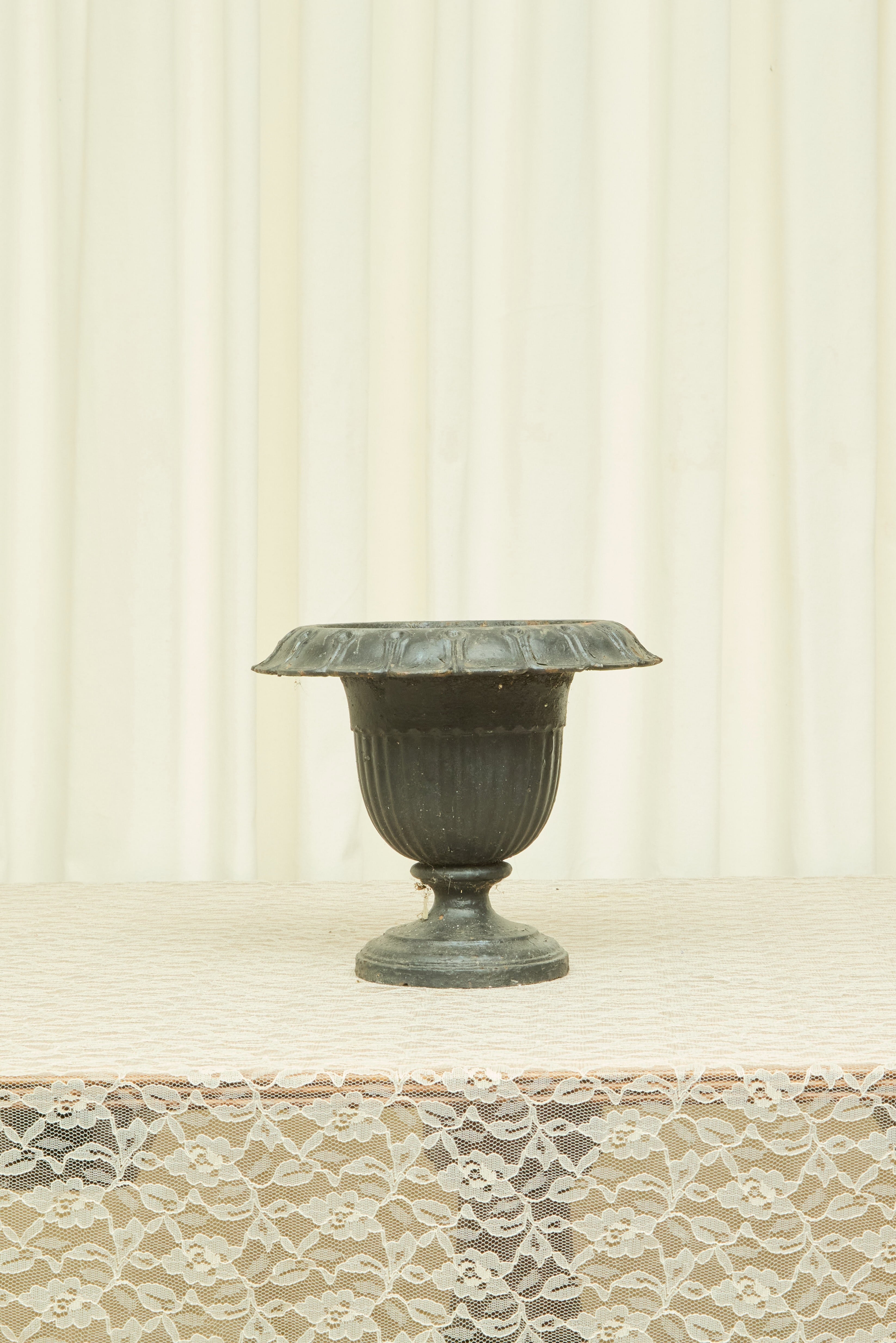 Vintage Cast Iron Urn