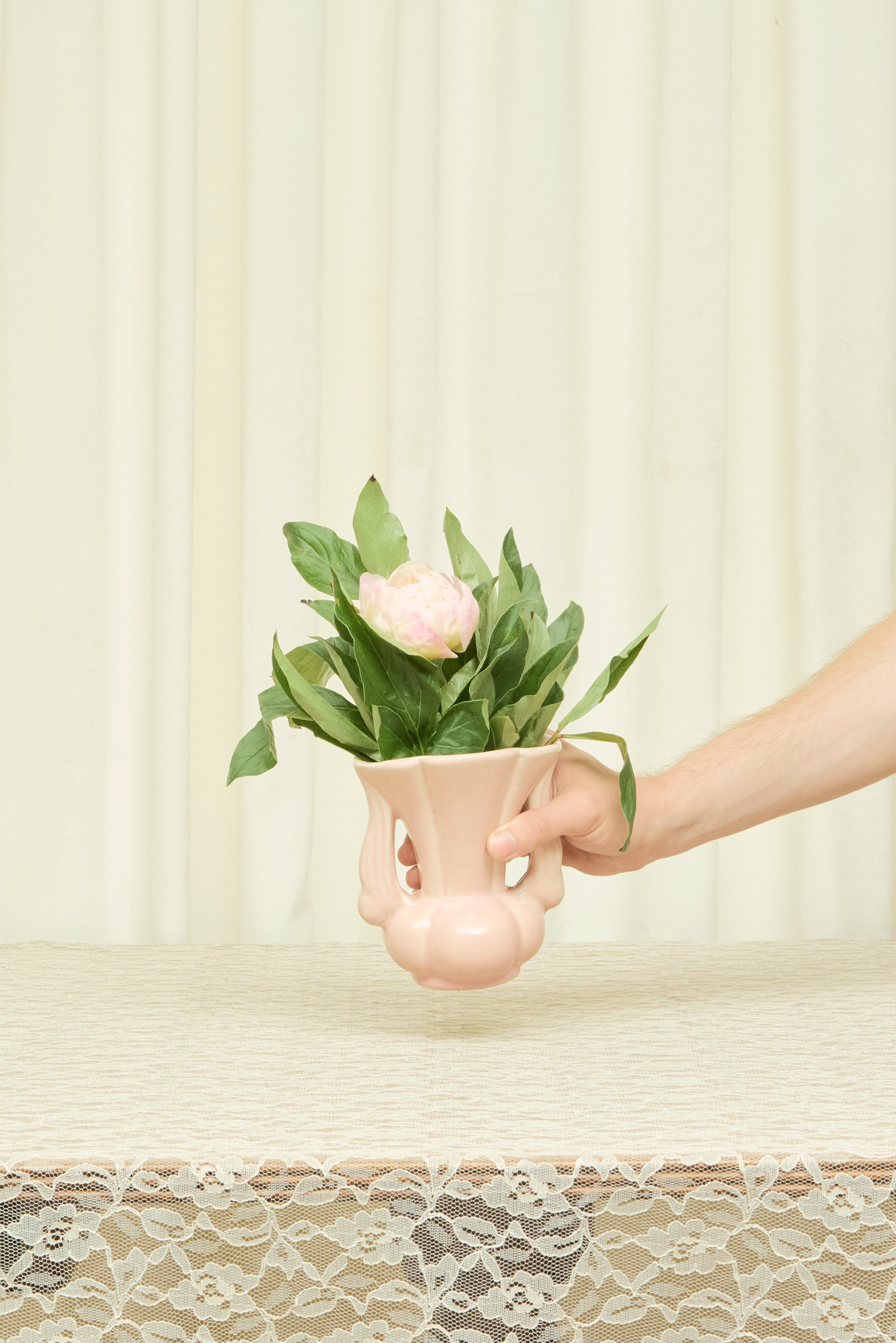 Vintage Double Handle Vase