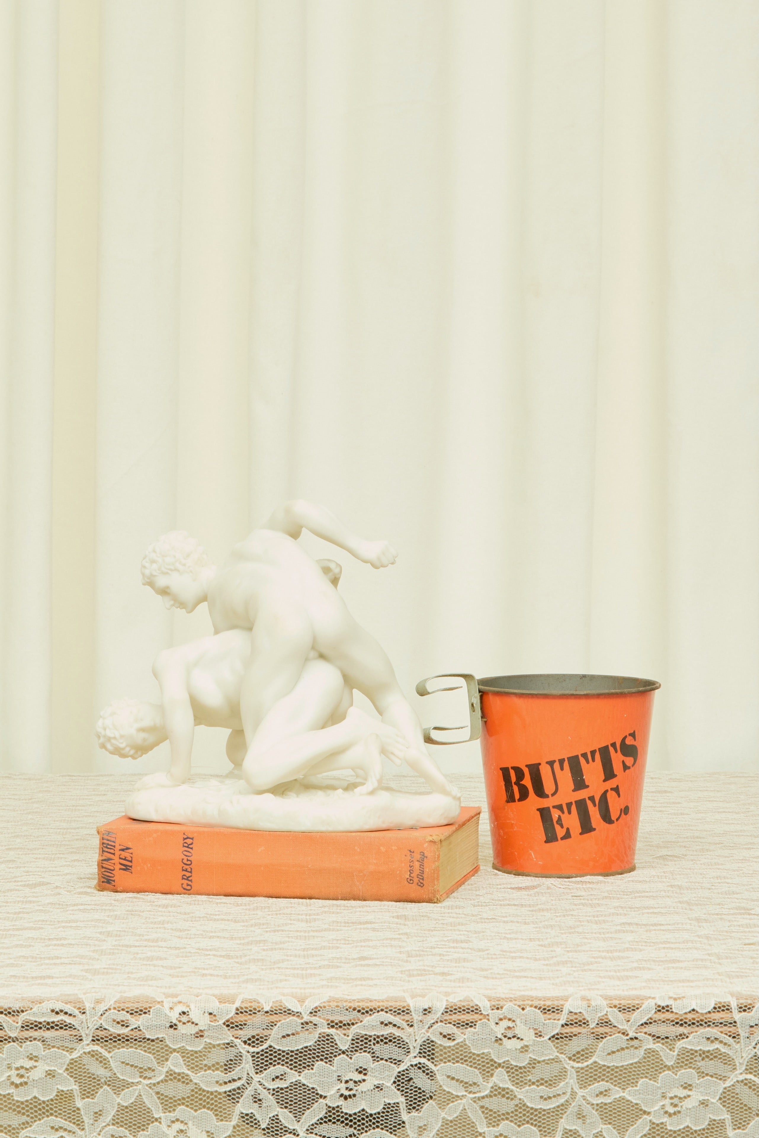 Vintage Erotic Male Sculpture