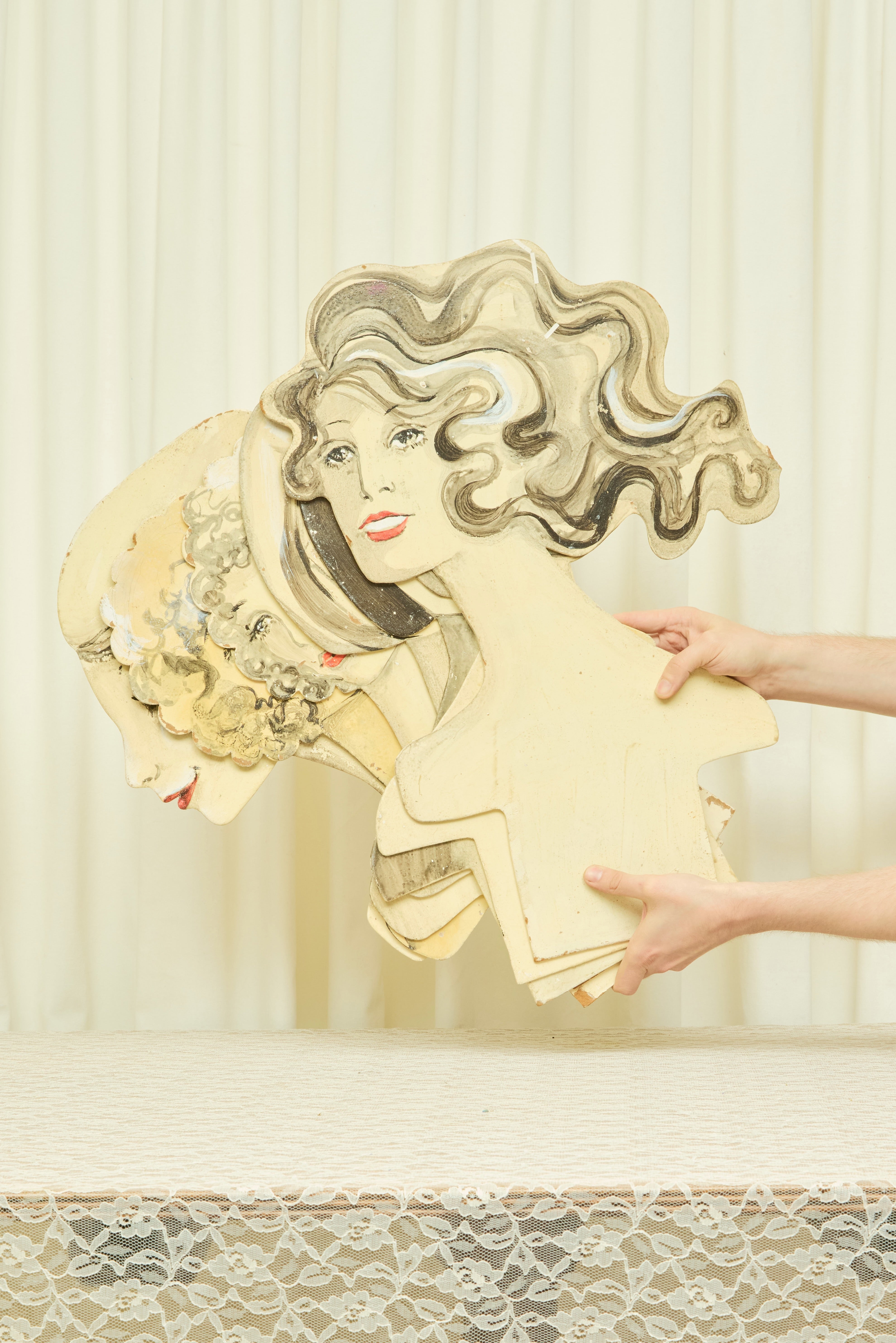 Vintage Fabulous Lady Wall Art