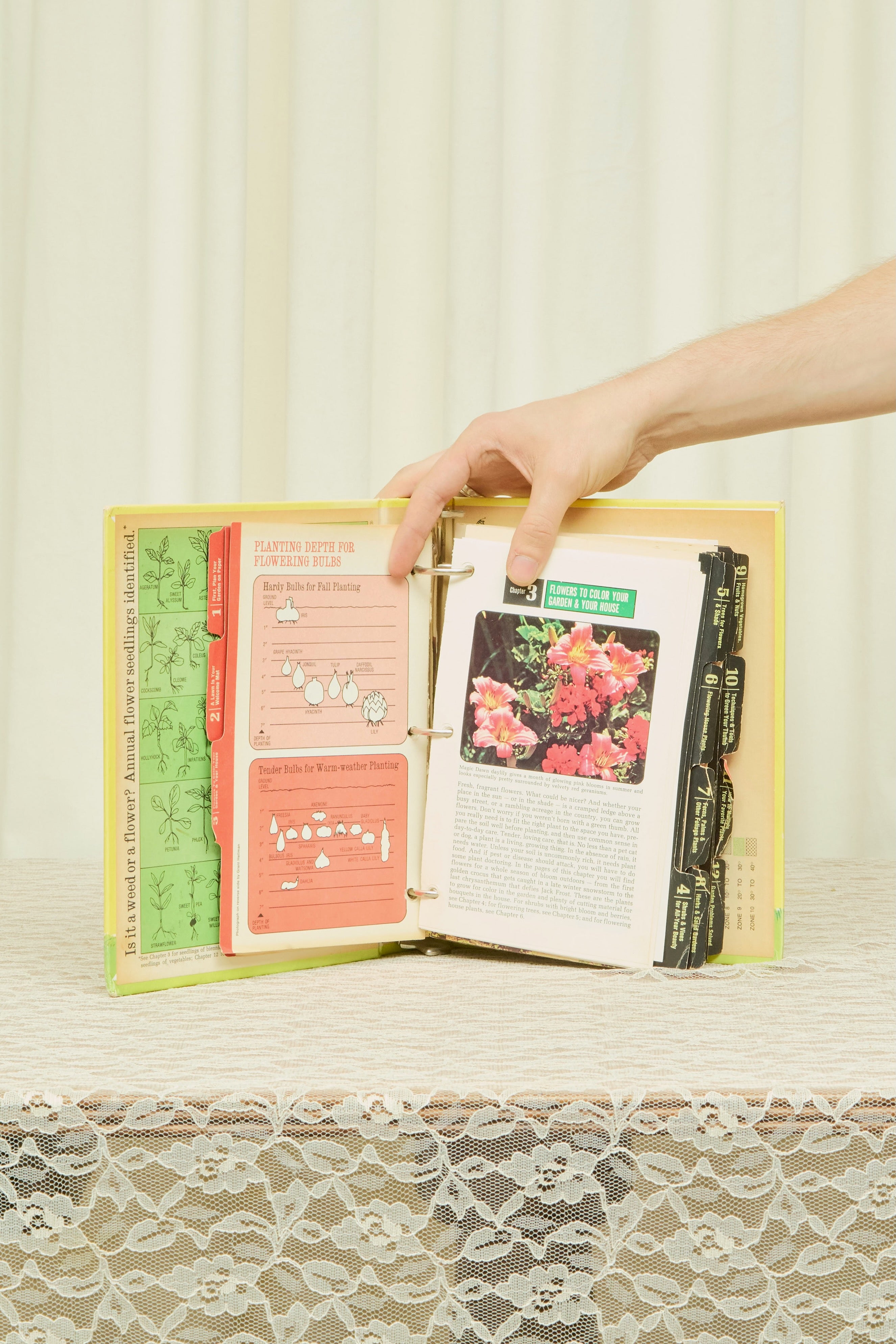 Vintage "Flower & Garden Book"