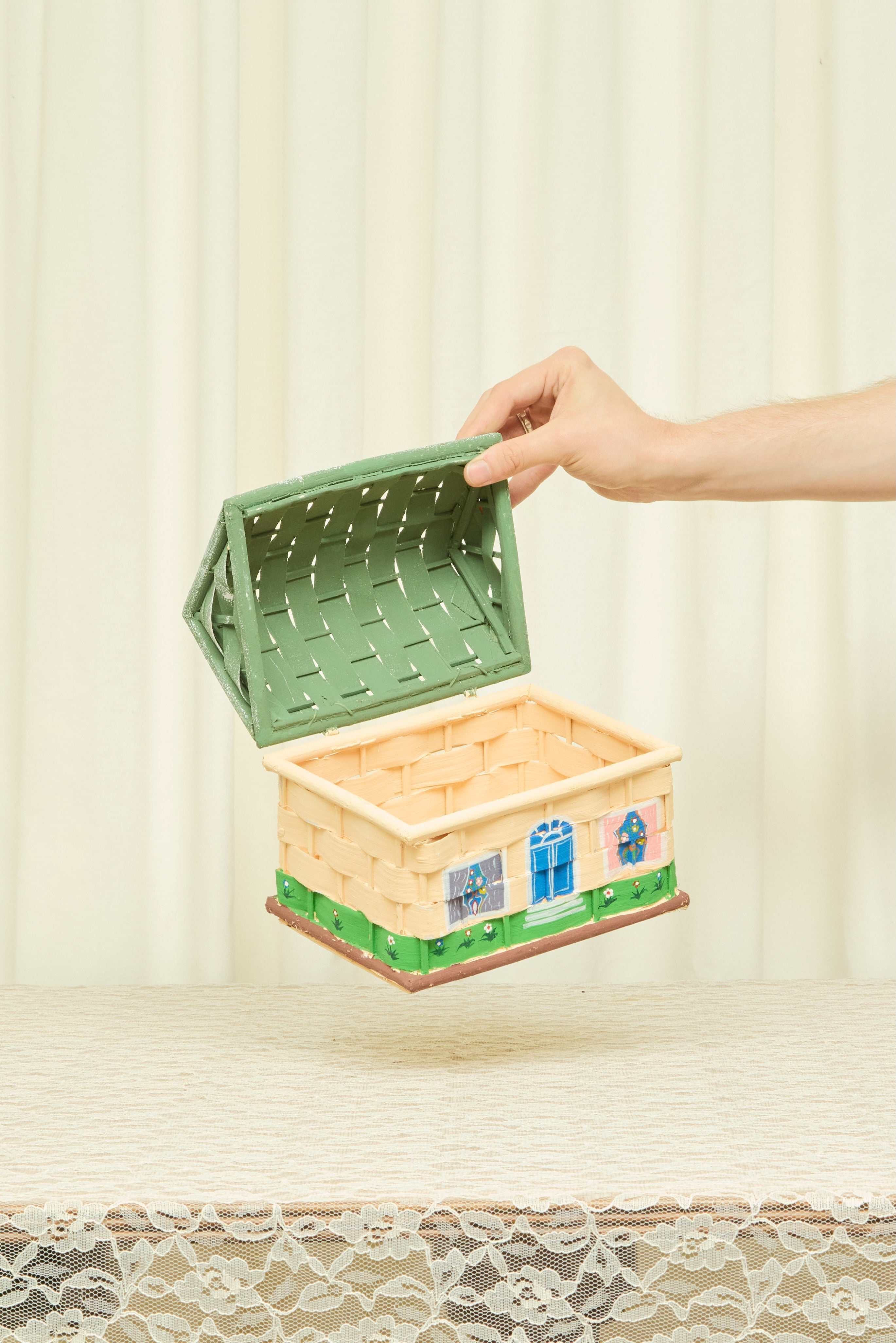 Vintage House Basket