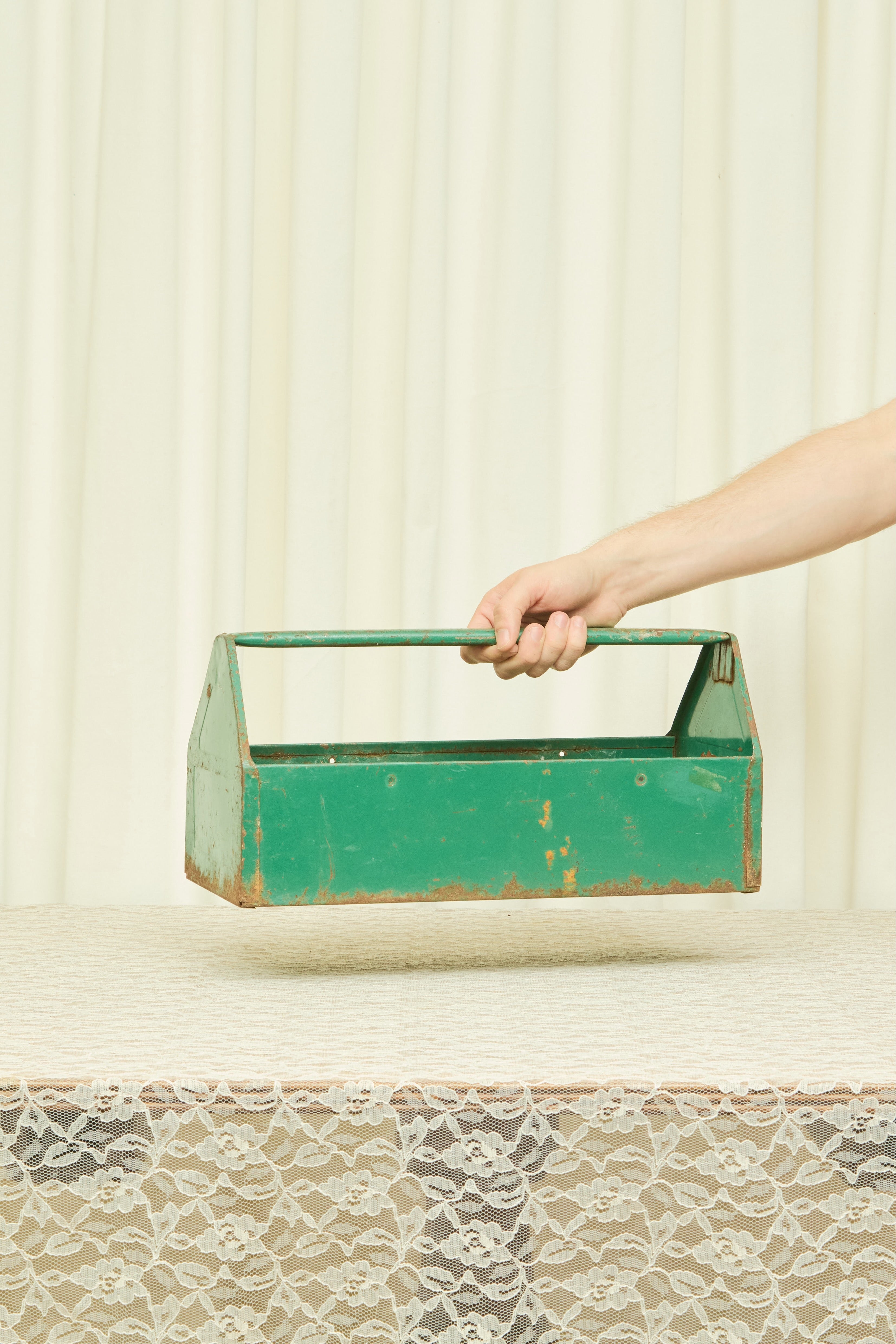 Vintage Metal Toolbox