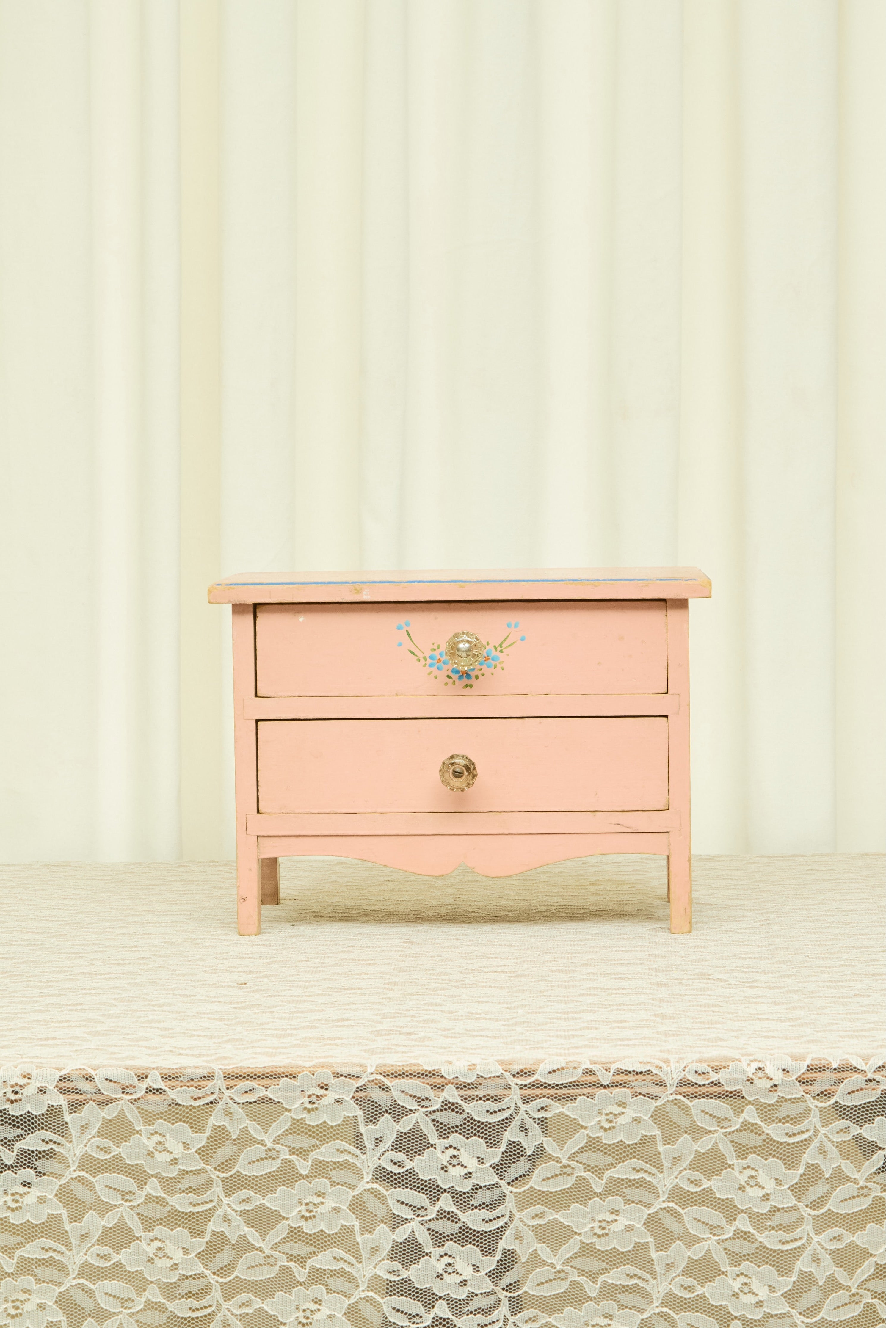 Vintage Mini Dresser Jewelry Box