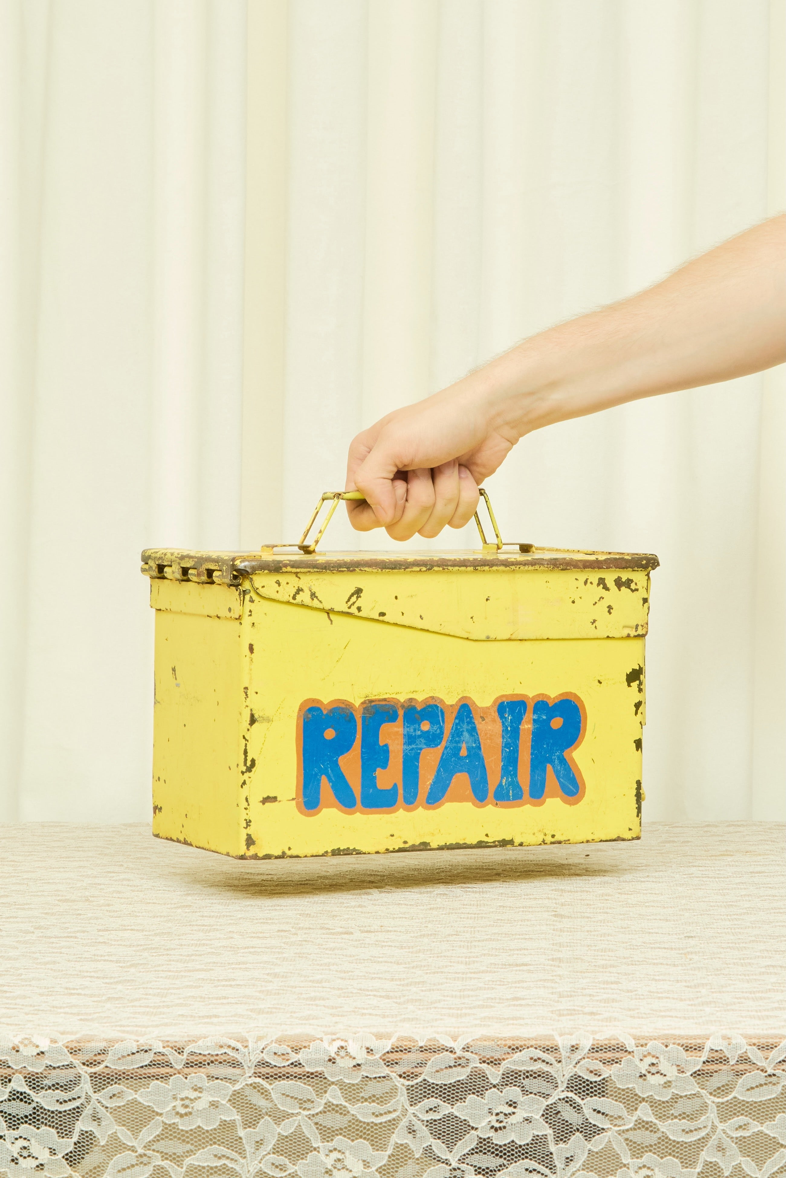 Vintage "Rider Repair" Trunk
