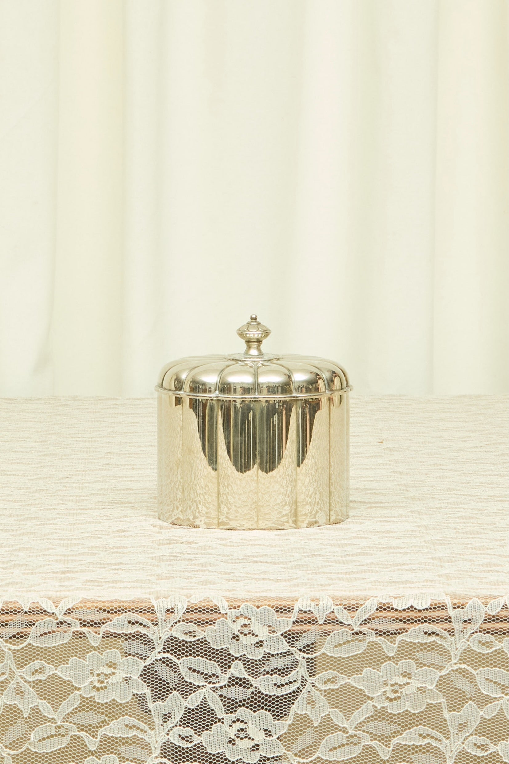 Vintage Silver Trinket Box